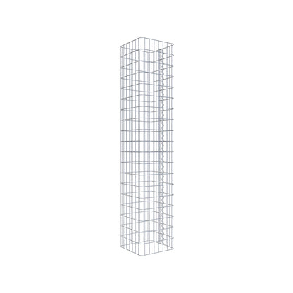 Colonne de gabion 37 x 37 cm, MW 5 x 10 cm carré