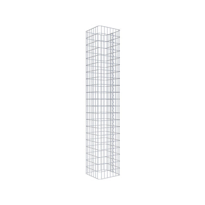 Colonne de gabion 37 x 37 cm, MW 5 x 10 cm carré