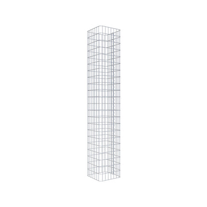 Colonne de gabion 37 x 37 cm, MW 5 x 10 cm carré