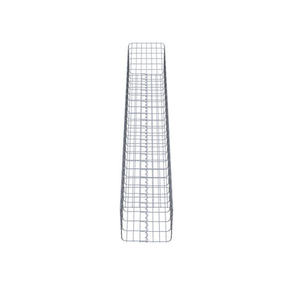 Colonne de gabion 37 x 37 cm, MW 5 x 10 cm carré