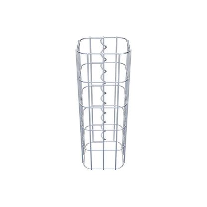 Gabionpelare 17 x 17 cm, MW 5 x 10 cm kvadrat