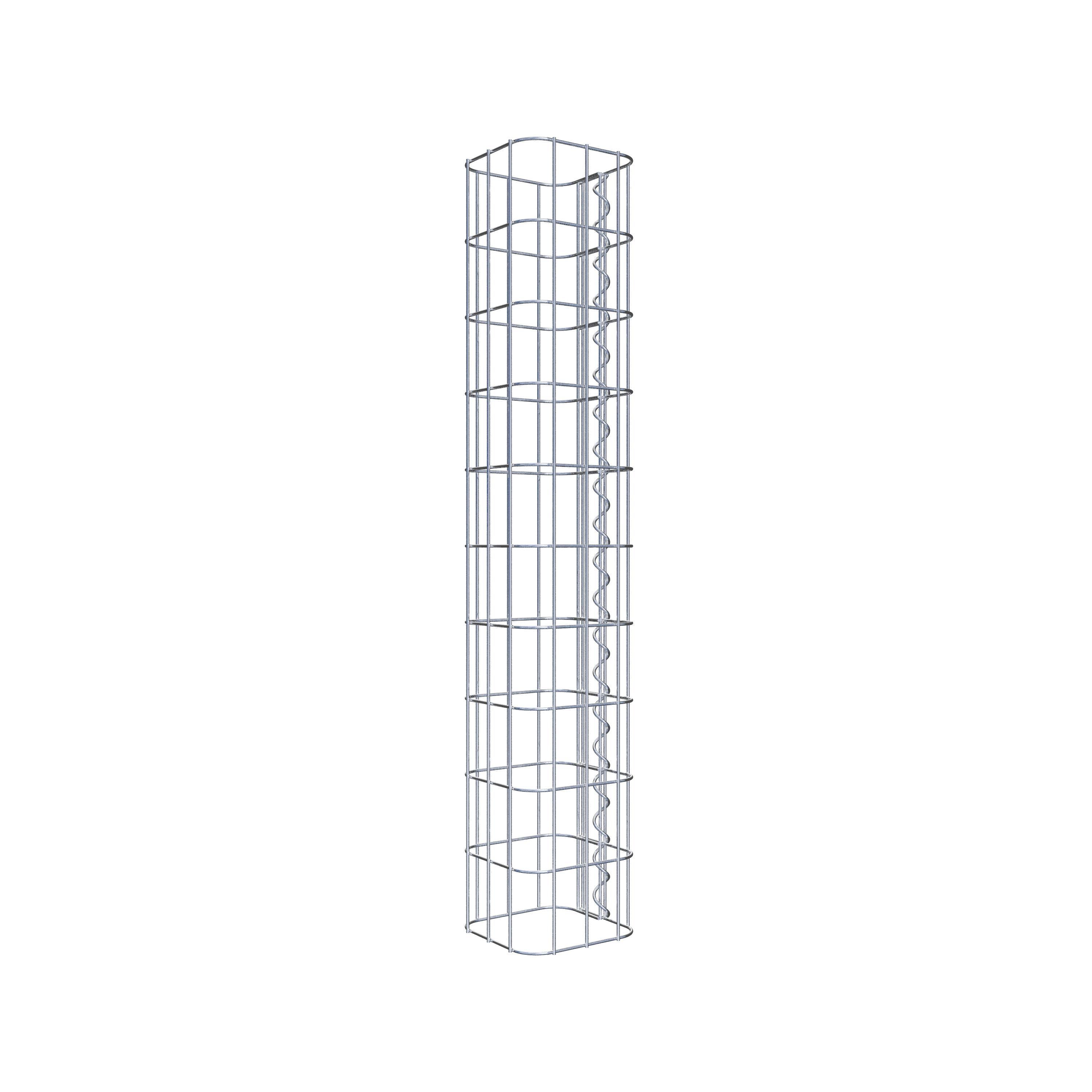 Colonne gabion 17 x 17 cm, MW 5 x 10 cm carré