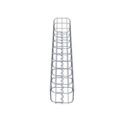 Gabionpelare 17 x 17 cm, MW 5 x 10 cm kvadrat