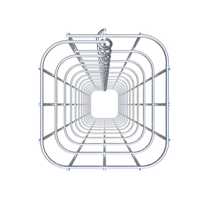 Gabionpelare 17 x 17 cm, MW 5 x 10 cm kvadrat