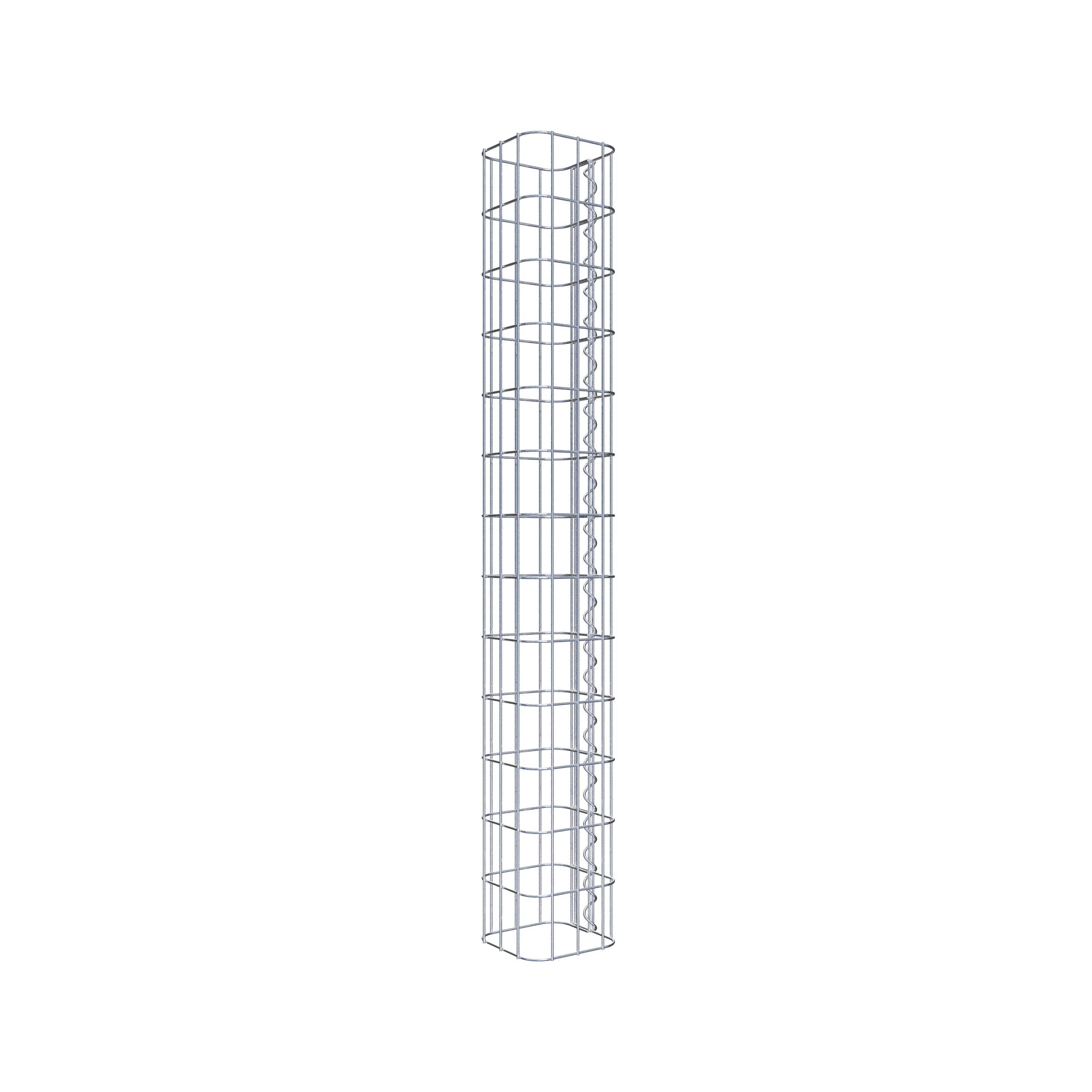 Colonne gabion 17 x 17 cm, MW 5 x 10 cm carré