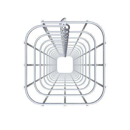 Gabionpelare 17 x 17 cm, MW 5 x 10 cm kvadrat