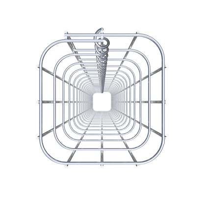 Gabionpelare 17 x 17 cm, MW 5 x 10 cm kvadrat