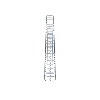 Gabionpelare 17 x 17 cm, MW 5 x 10 cm kvadrat