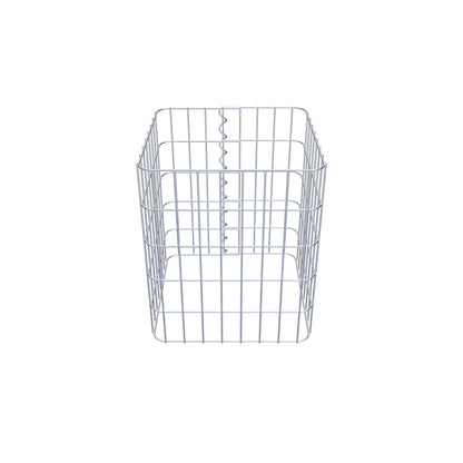 Colonne de gabion 42 x 42 cm, MW 5 x 10 cm carré