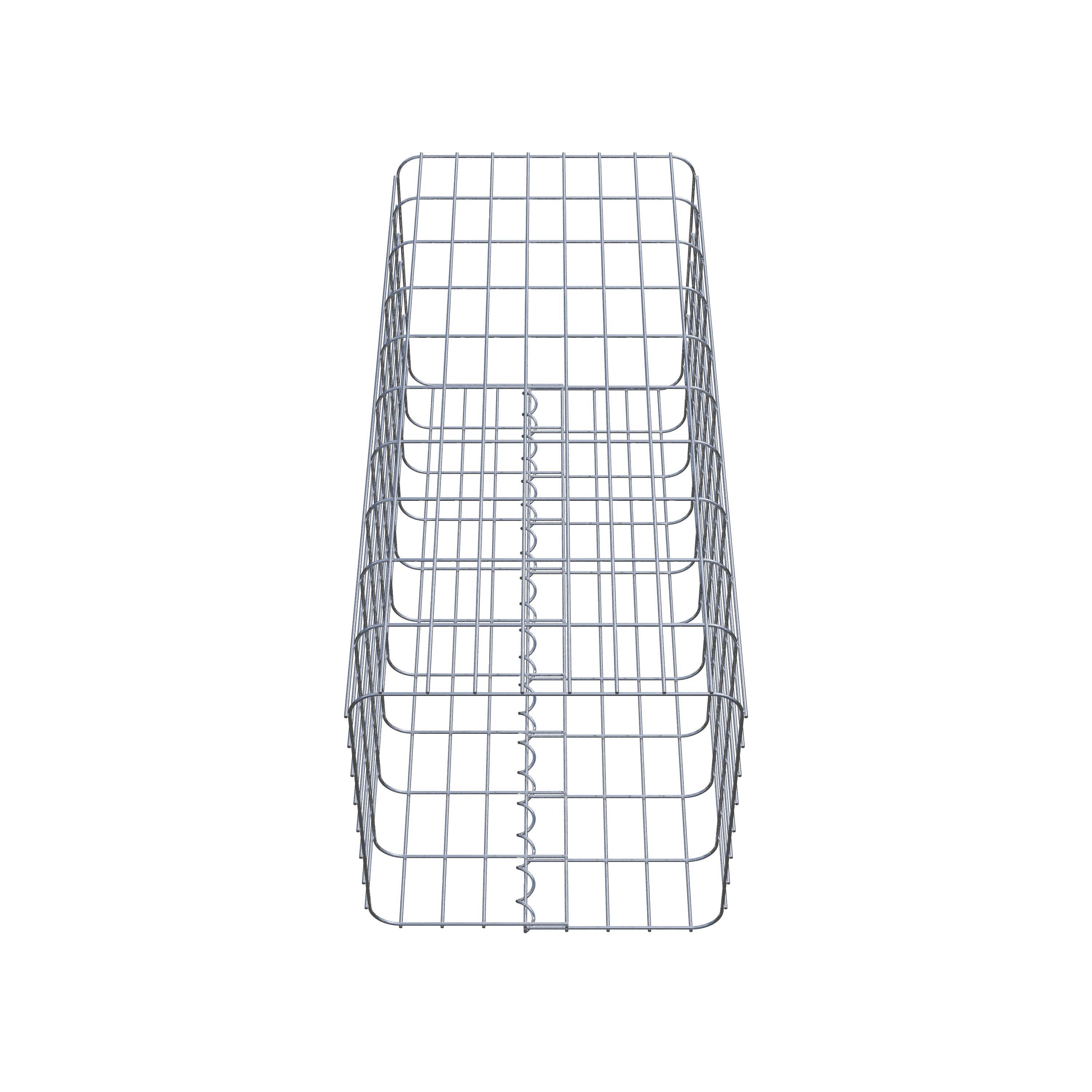 Colonne gabion 42 x 42 cm, MW 5 x 10 cm carré