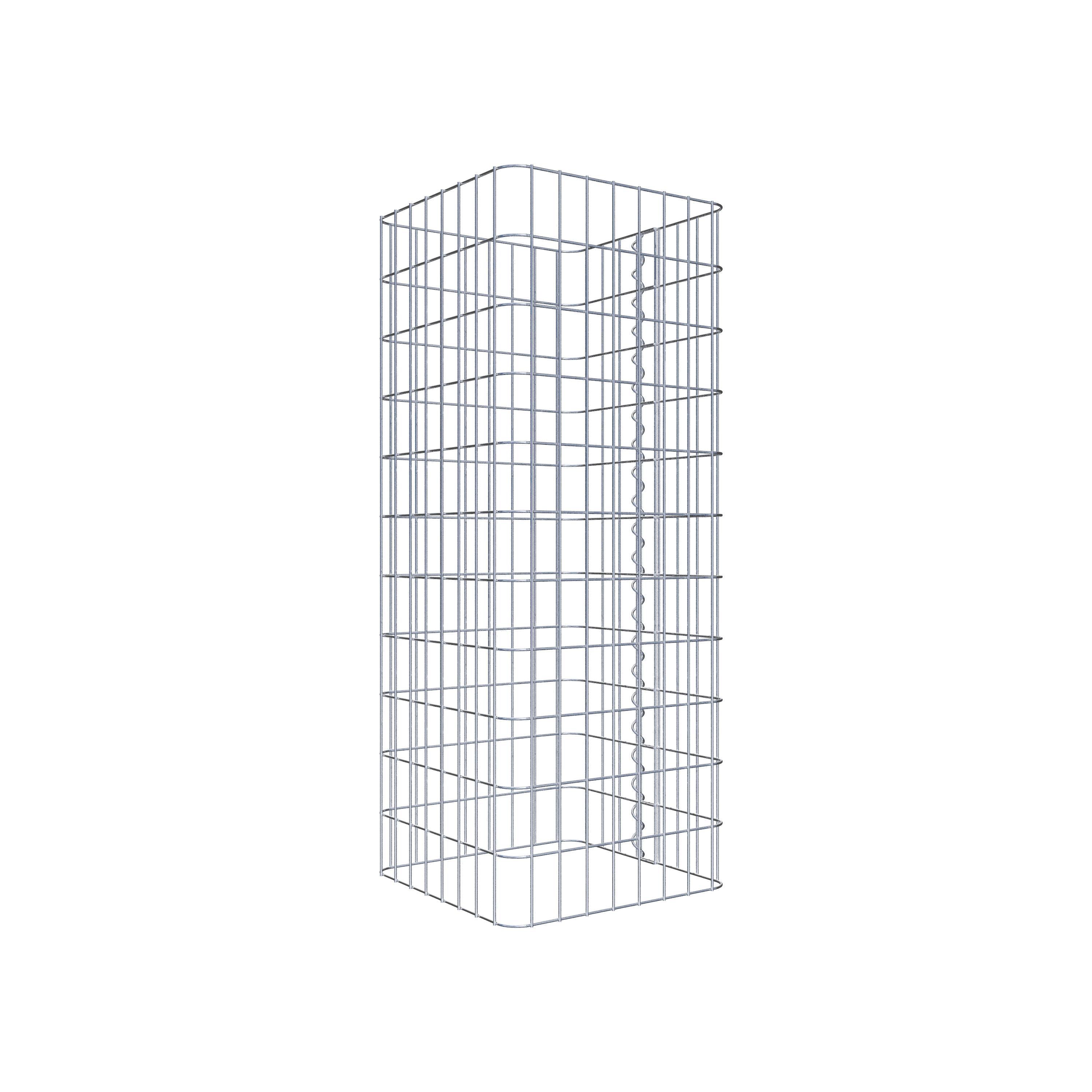 Colonne gabion 42 x 42 cm, MW 5 x 10 cm carré