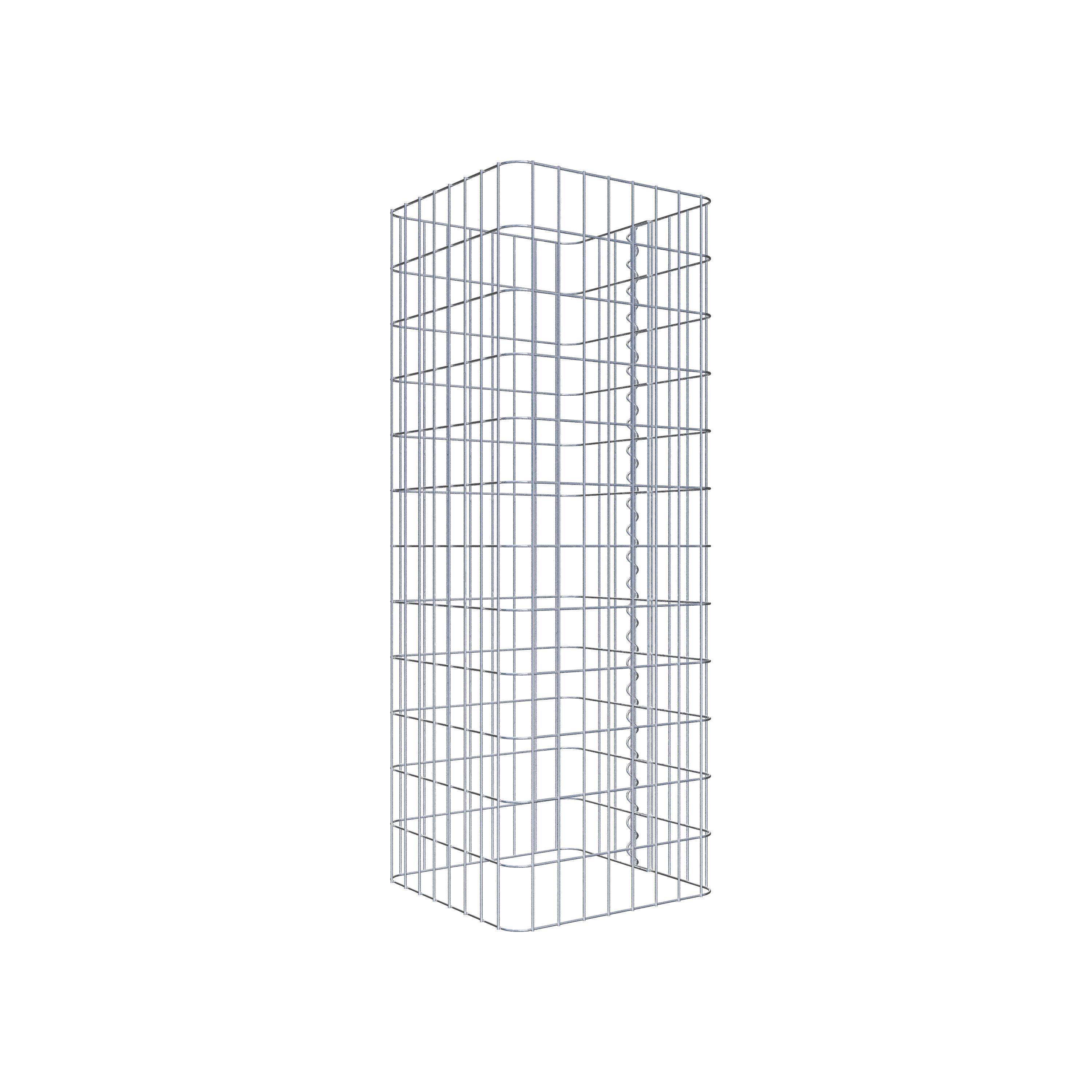 Colonne gabion 42 x 42 cm, MW 5 x 10 cm carré