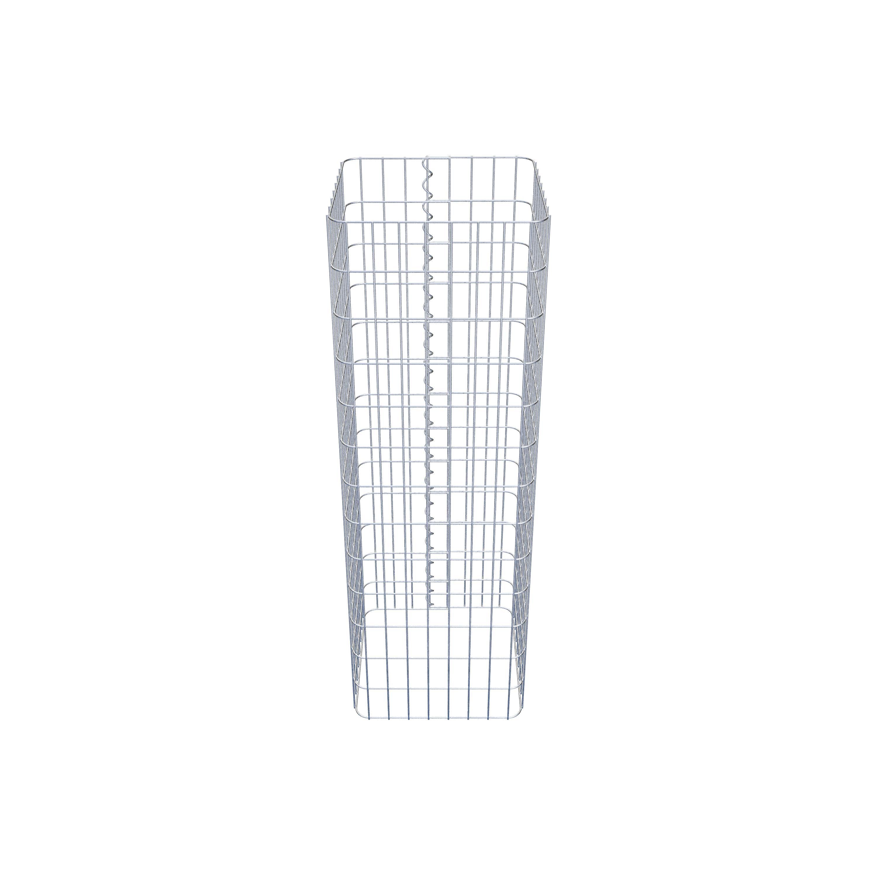 Colonne gabion 42 x 42 cm, MW 5 x 10 cm carré