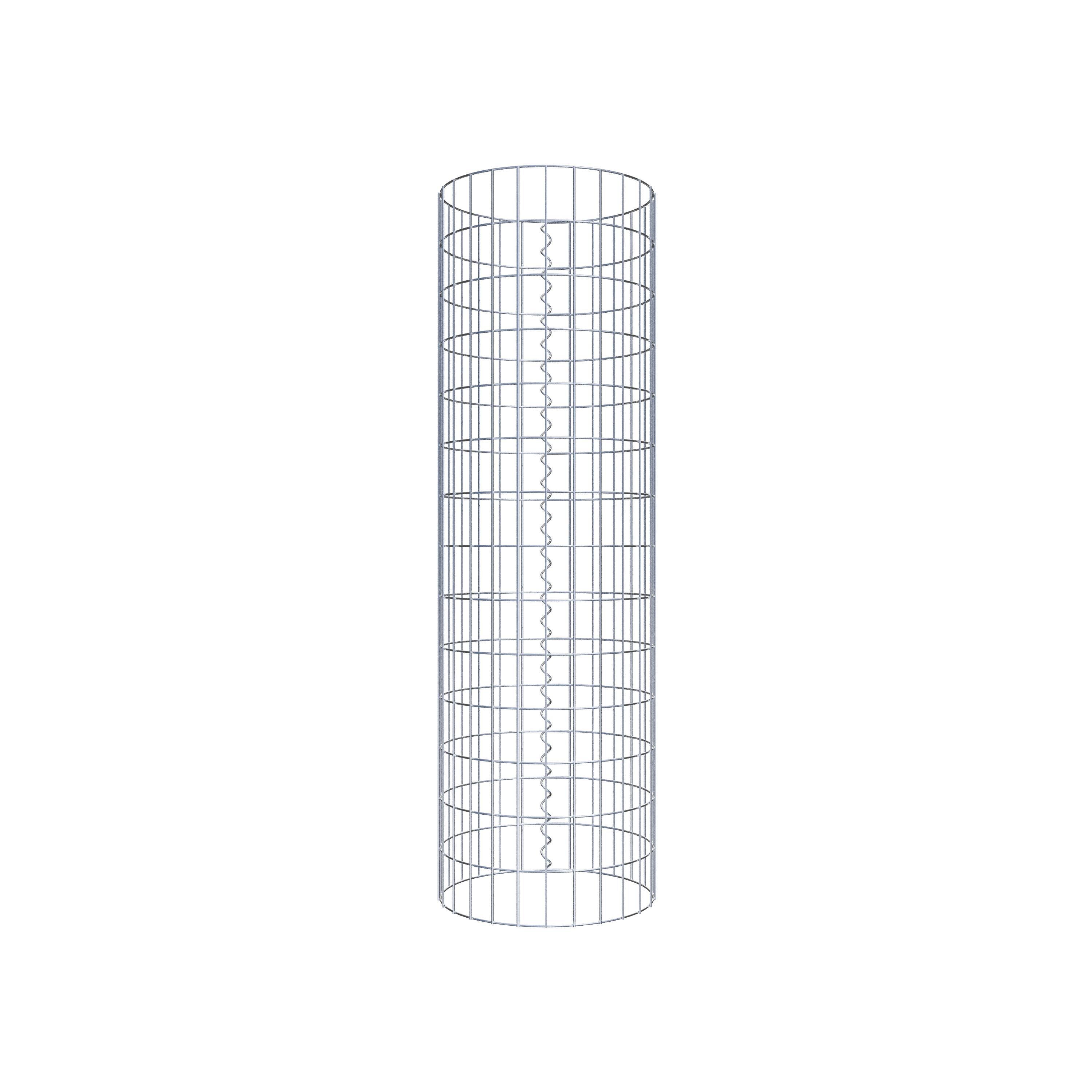 Colonne gabion diamètre 42 cm, MW 5 x 10 cm ronde