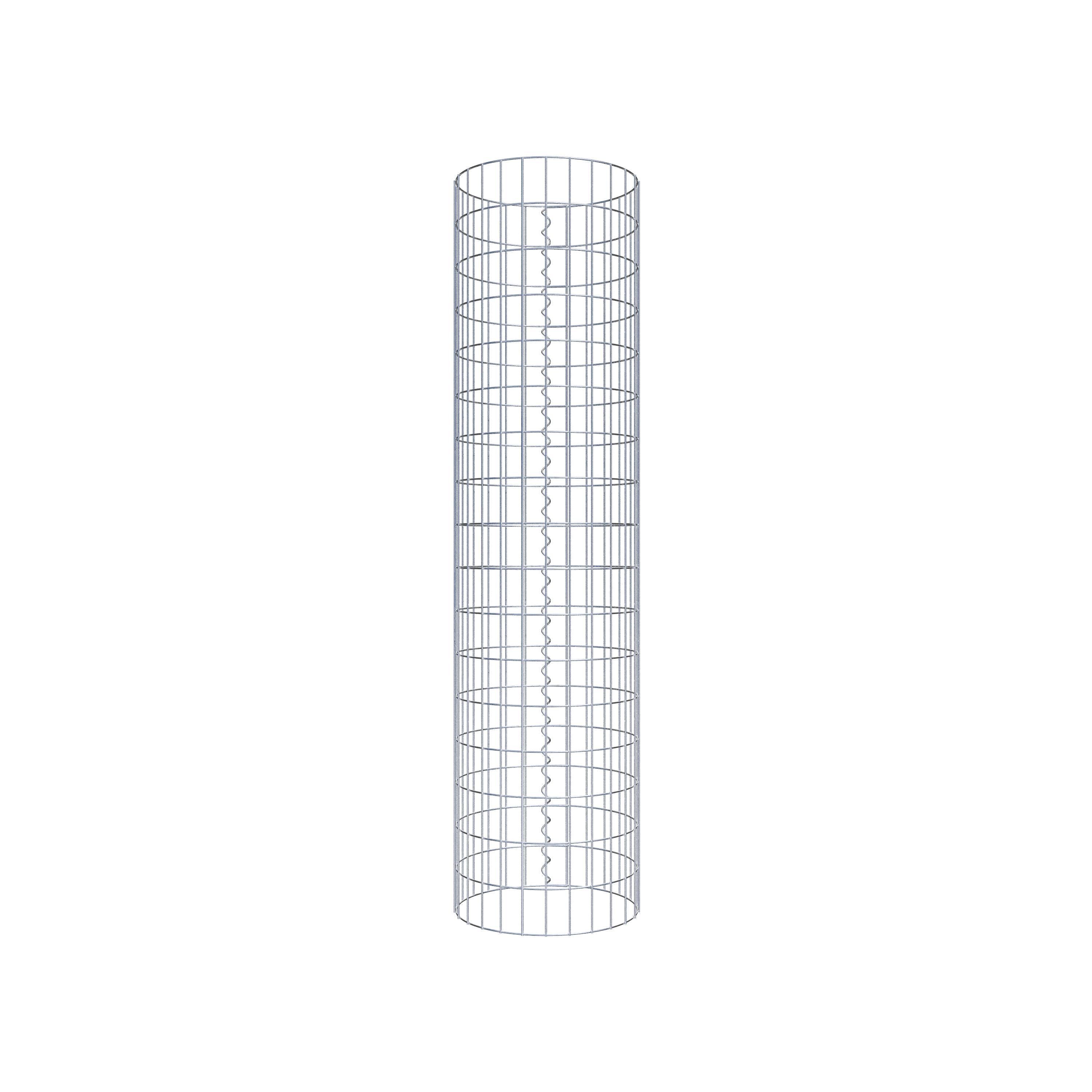 Colonne gabion diamètre 42 cm, MW 5 x 10 cm ronde