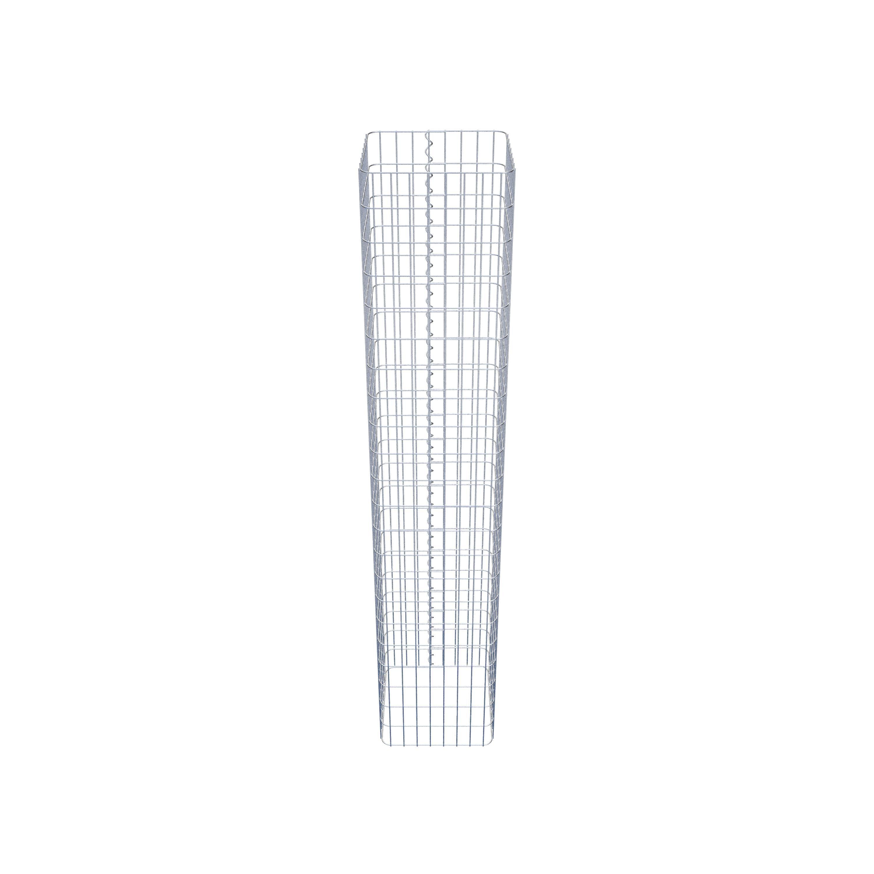 Colonne gabion 42 x 42 cm, MW 5 x 10 cm carré