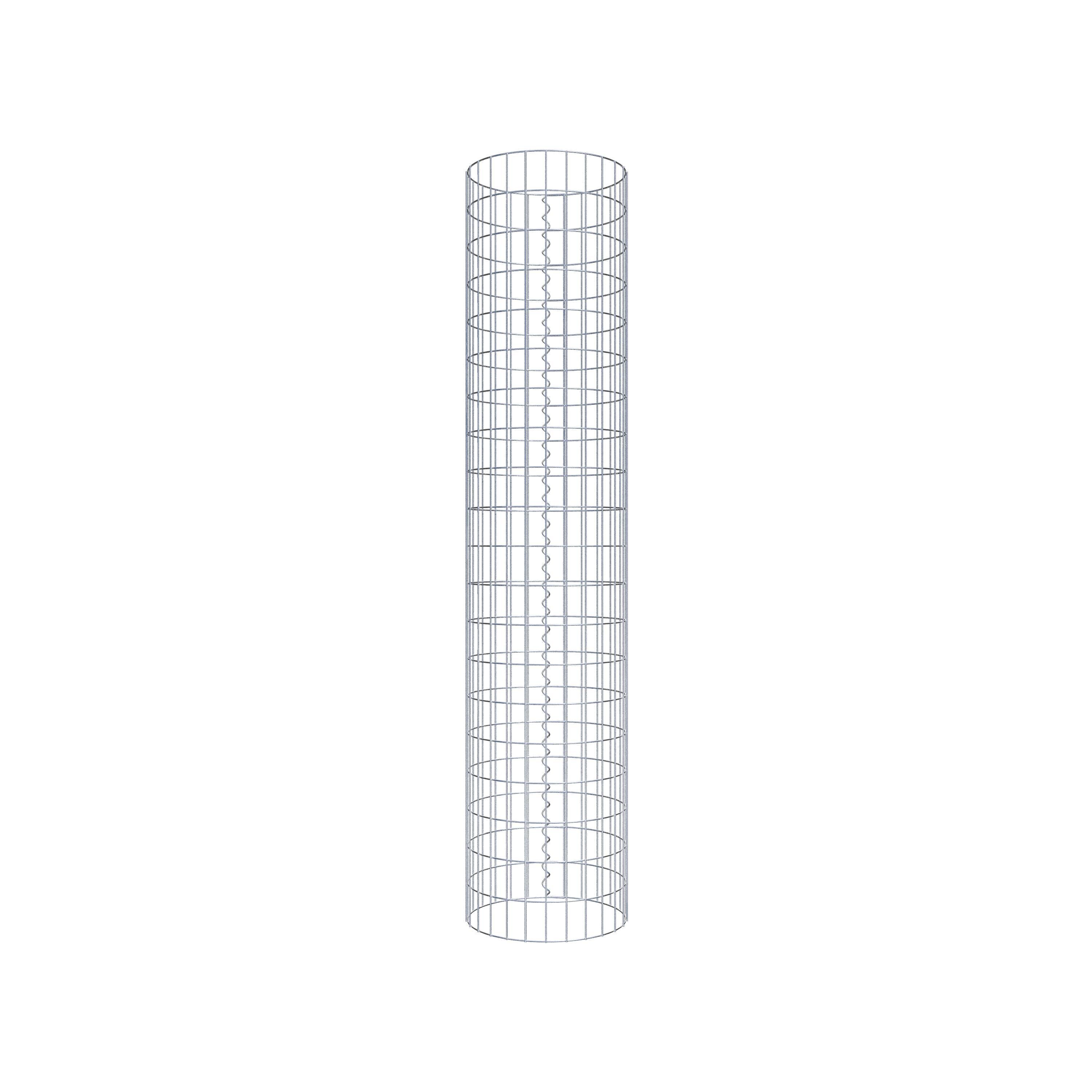 Colonne gabion diamètre 42 cm, MW 5 x 10 cm ronde