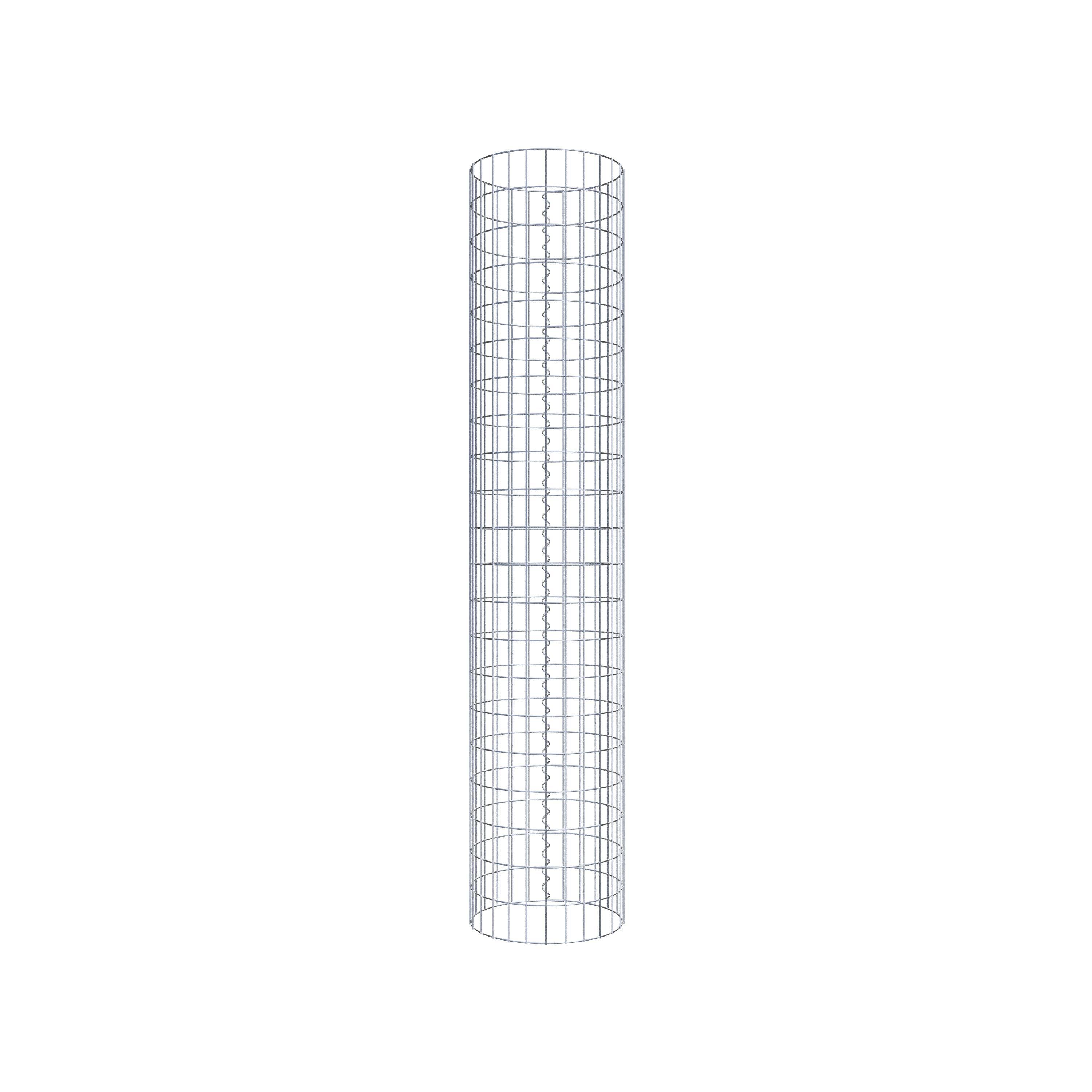 Colonne gabion diamètre 42 cm, MW 5 x 10 cm ronde