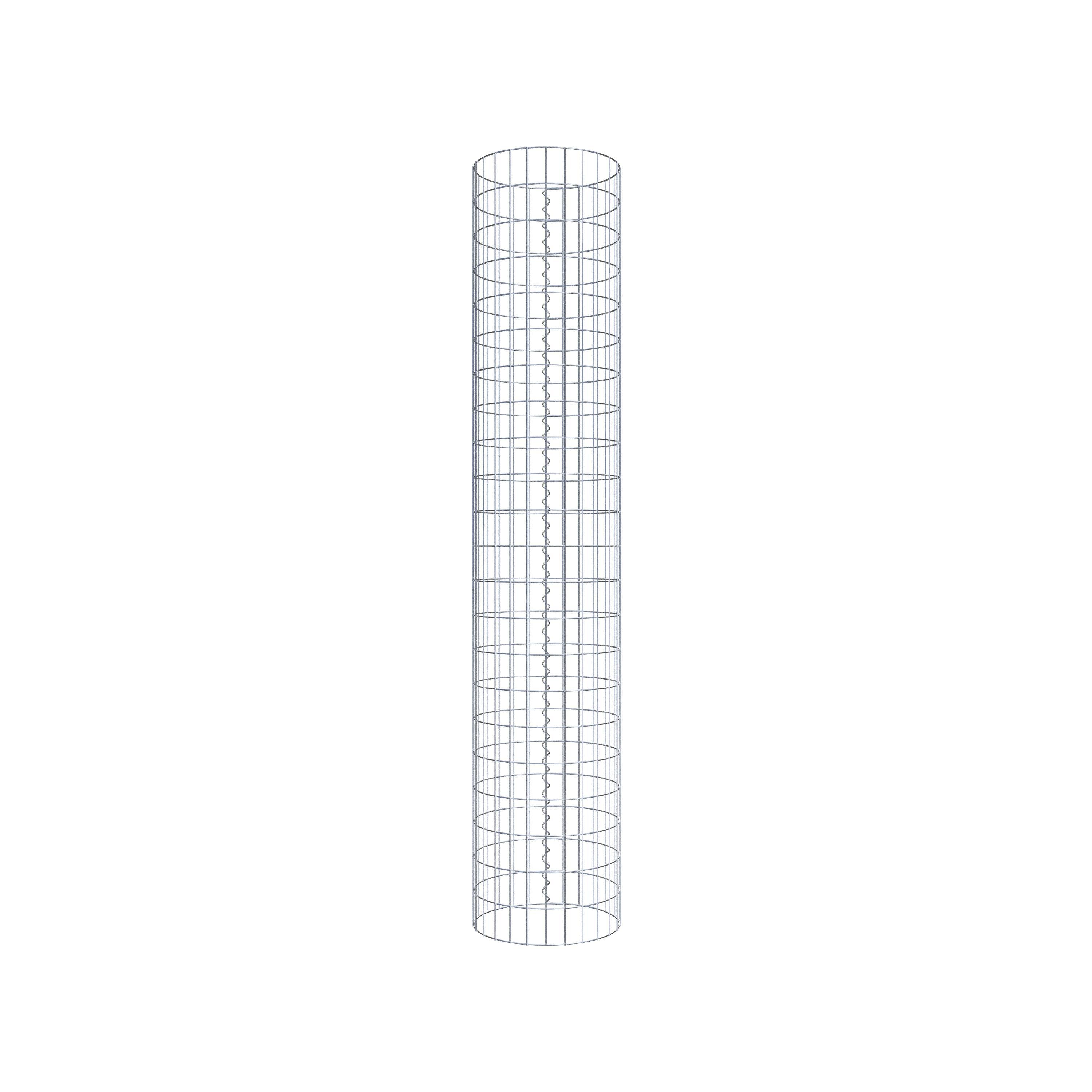 Colonne gabion diamètre 42 cm, MW 5 x 10 cm ronde