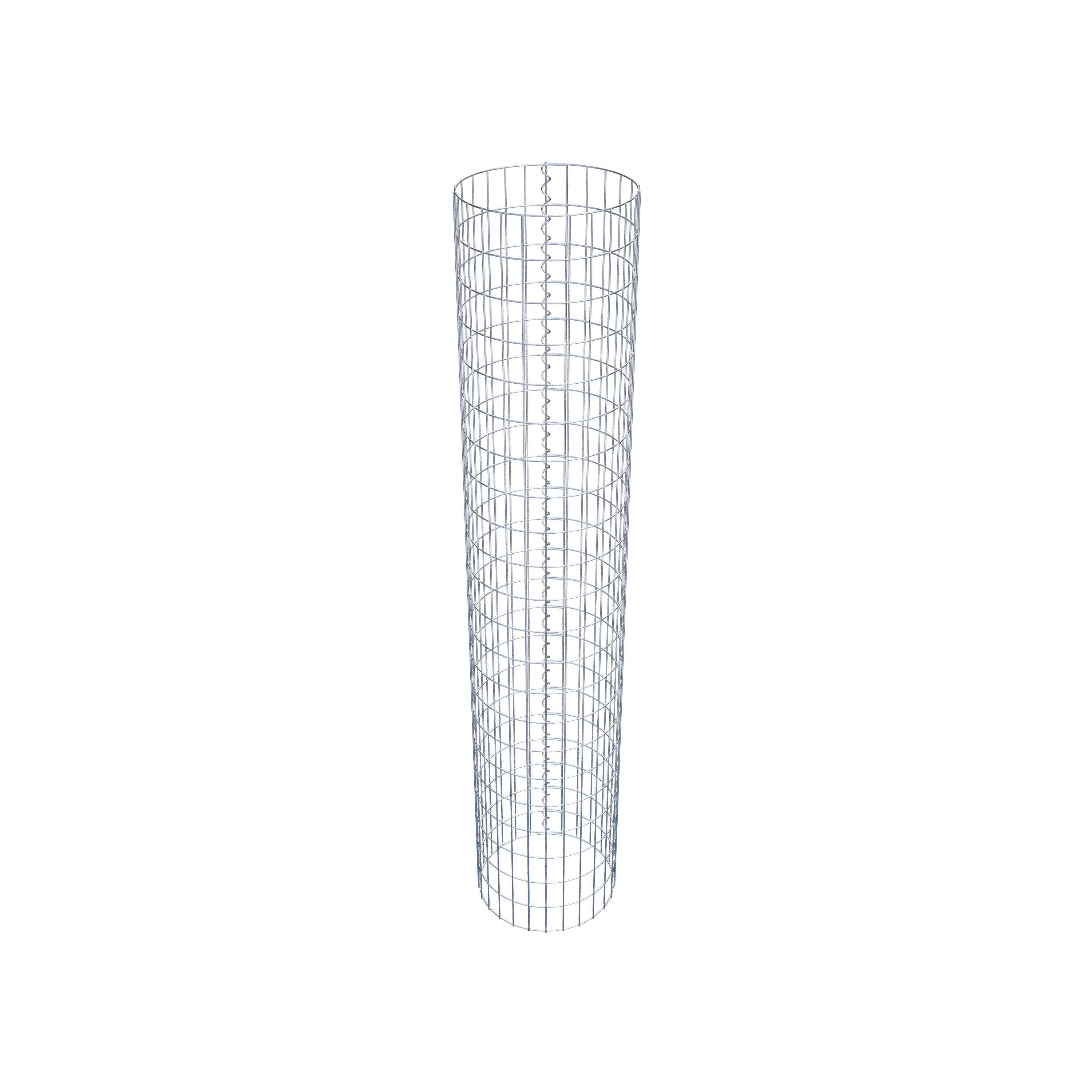 Colonne gabion diamètre 42 cm, MW 5 x 10 cm ronde