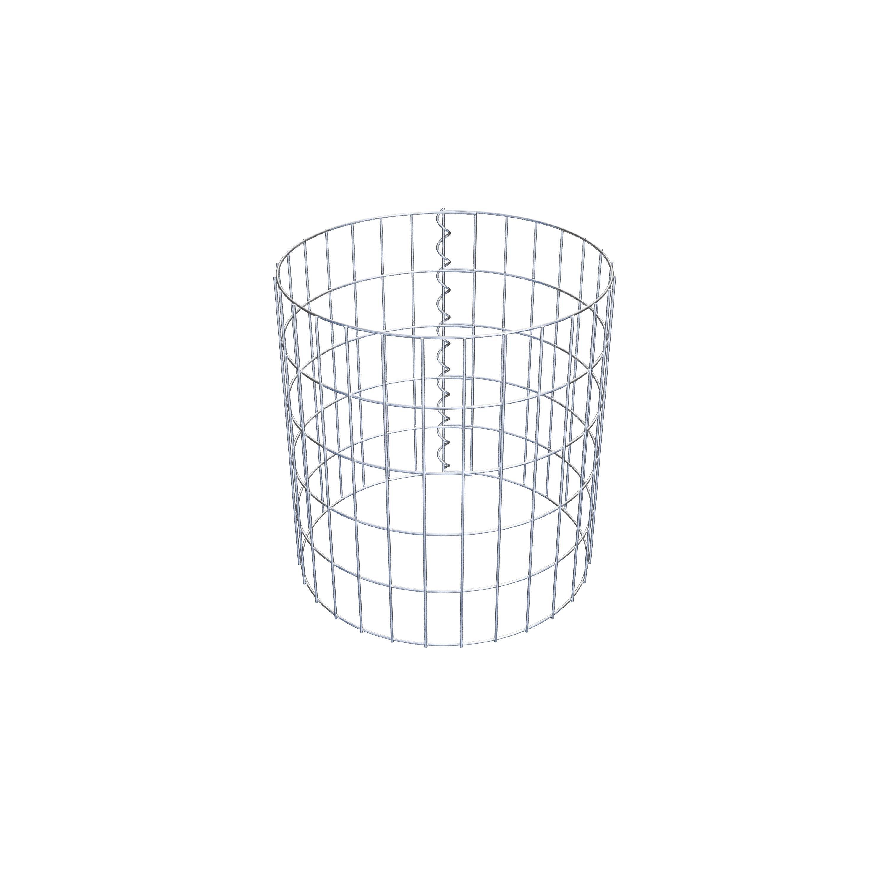 Colonne de gabion diamètre 47 cm, MW 5 x 10 cm ronde