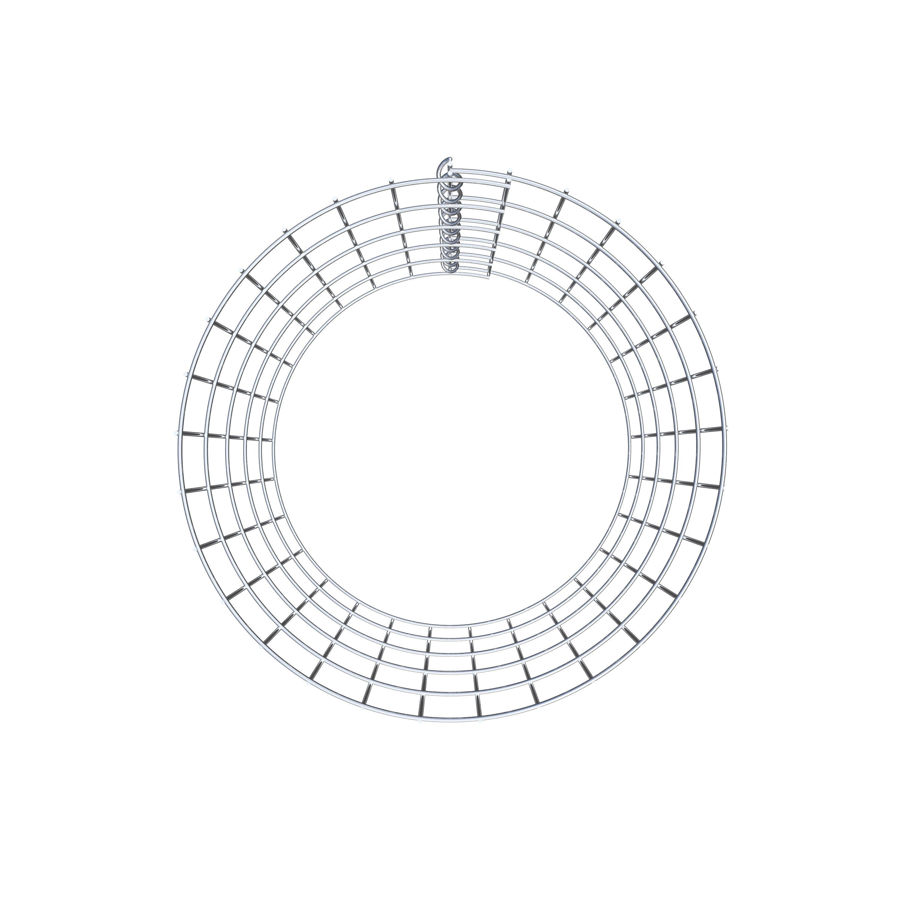 Colonne de gabion diamètre 47 cm, MW 5 x 10 cm ronde