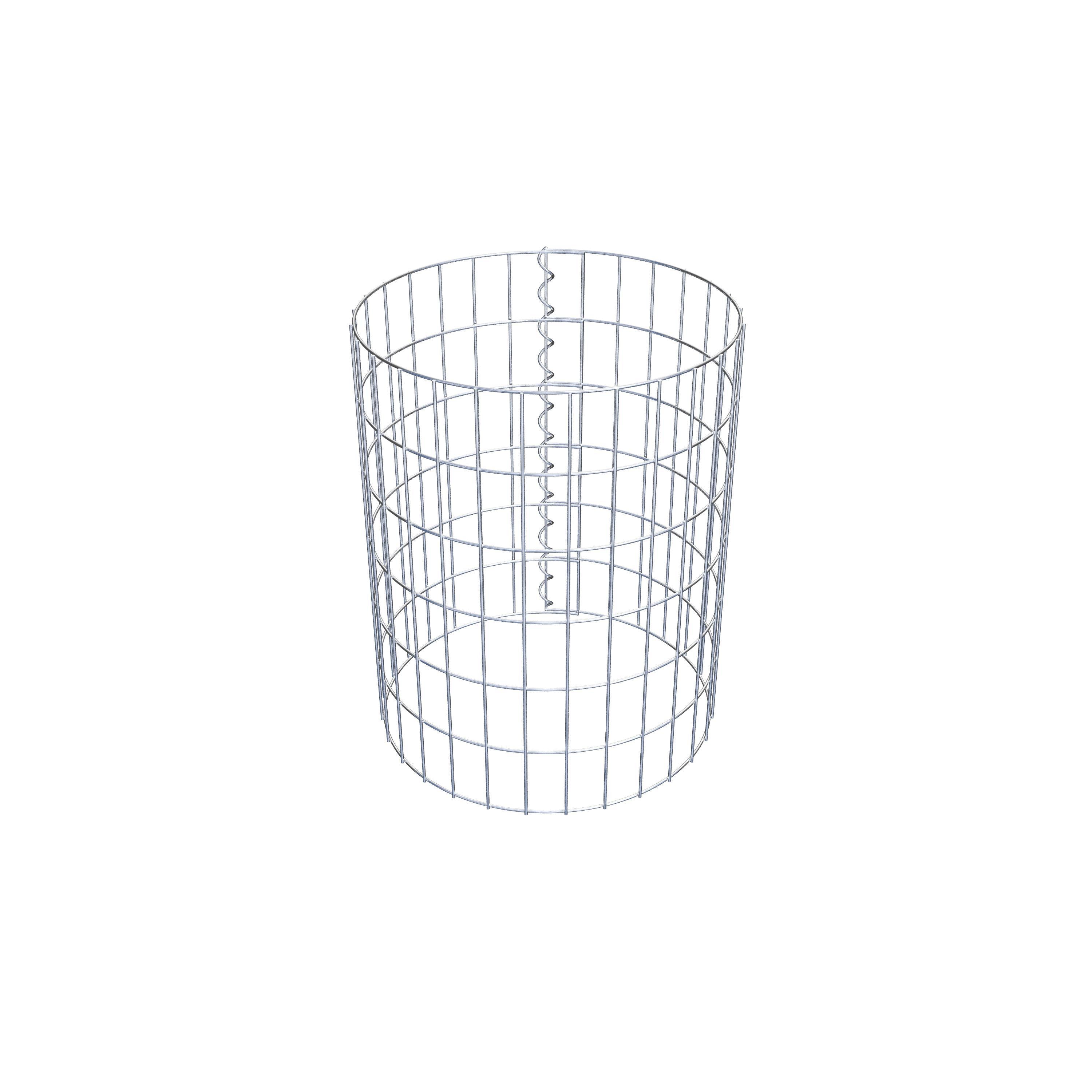 Colonne de gabion diamètre 47 cm, MW 5 x 10 cm ronde