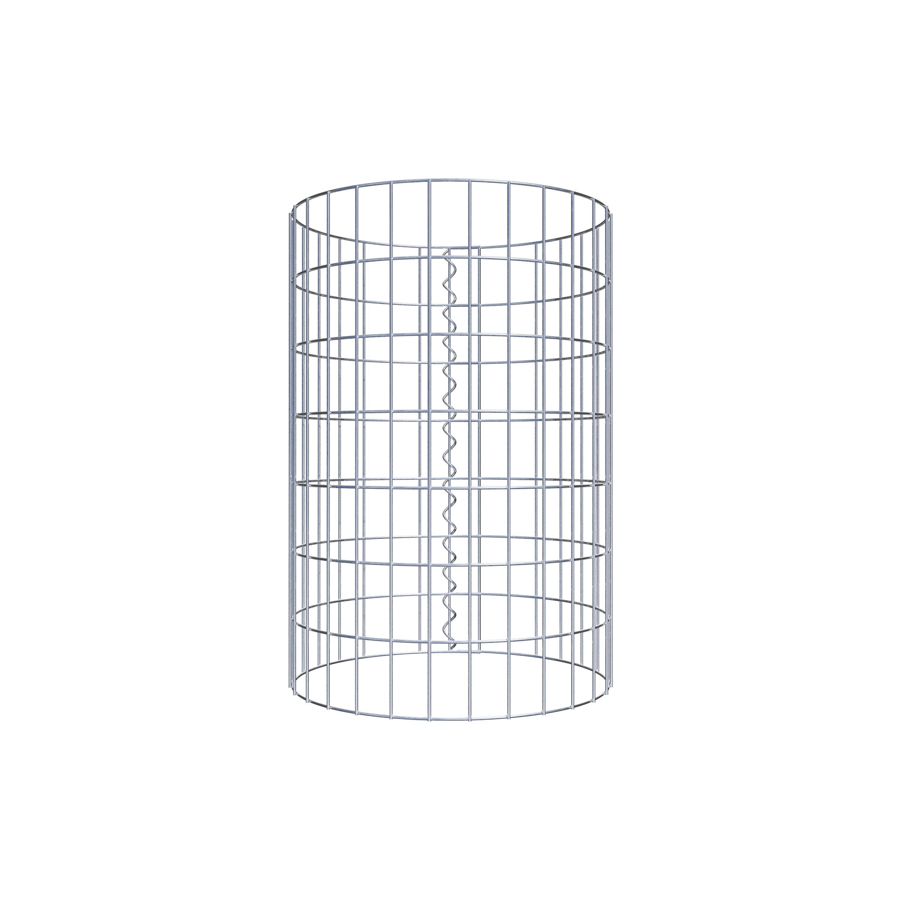 Colonne de gabion diamètre 47 cm, MW 5 x 10 cm ronde