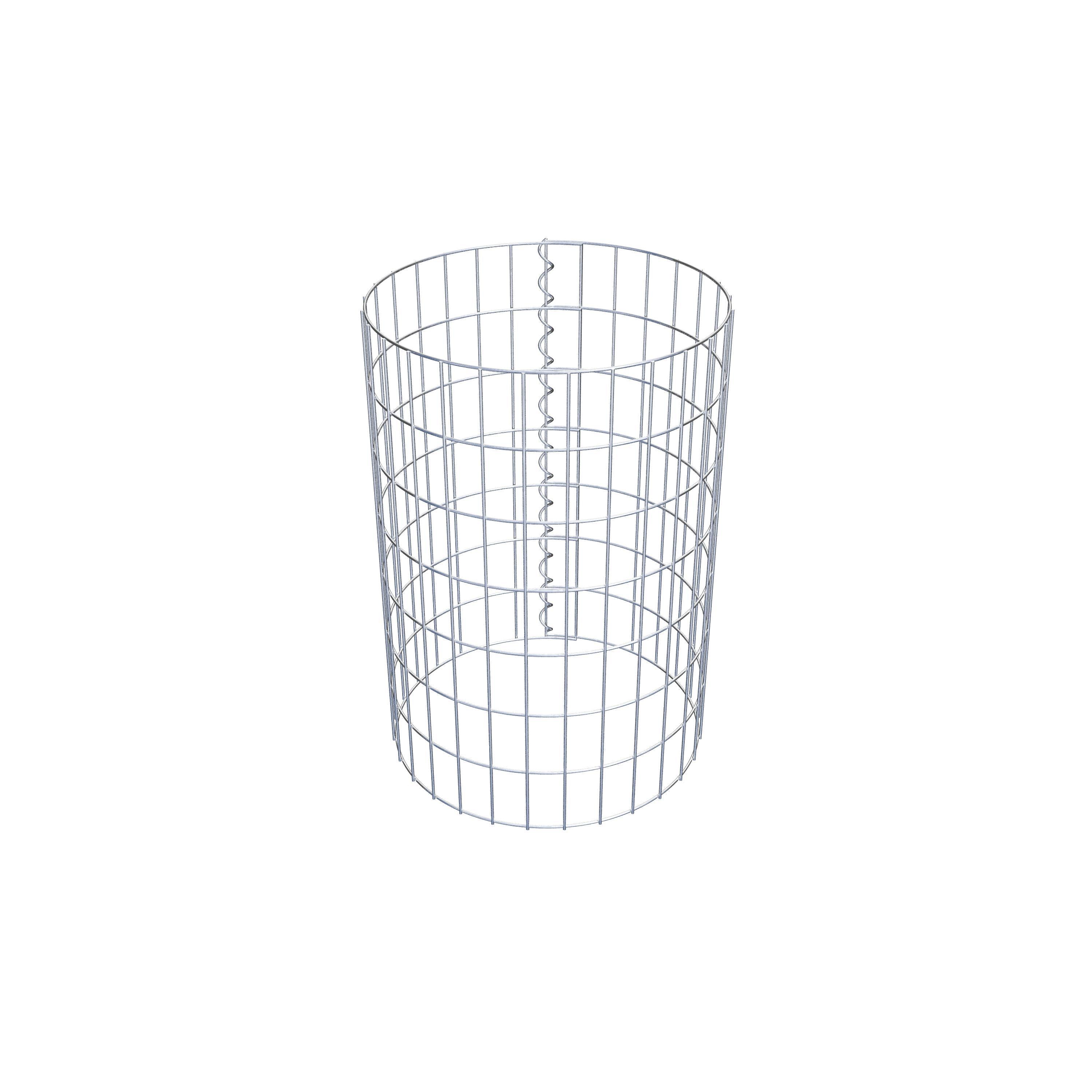 Colonne de gabion diamètre 47 cm, MW 5 x 10 cm ronde