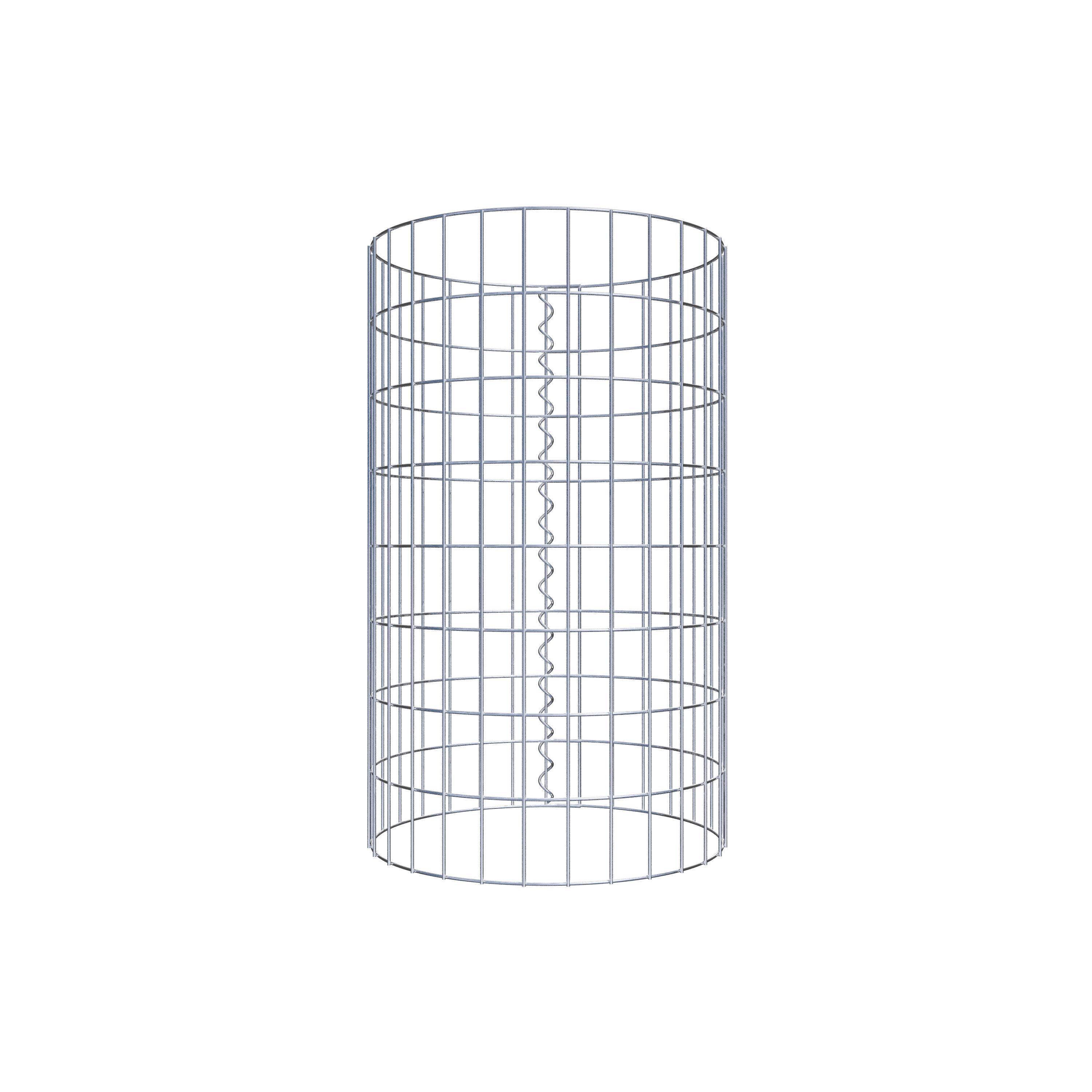 Colonne de gabion diamètre 47 cm, MW 5 x 10 cm ronde