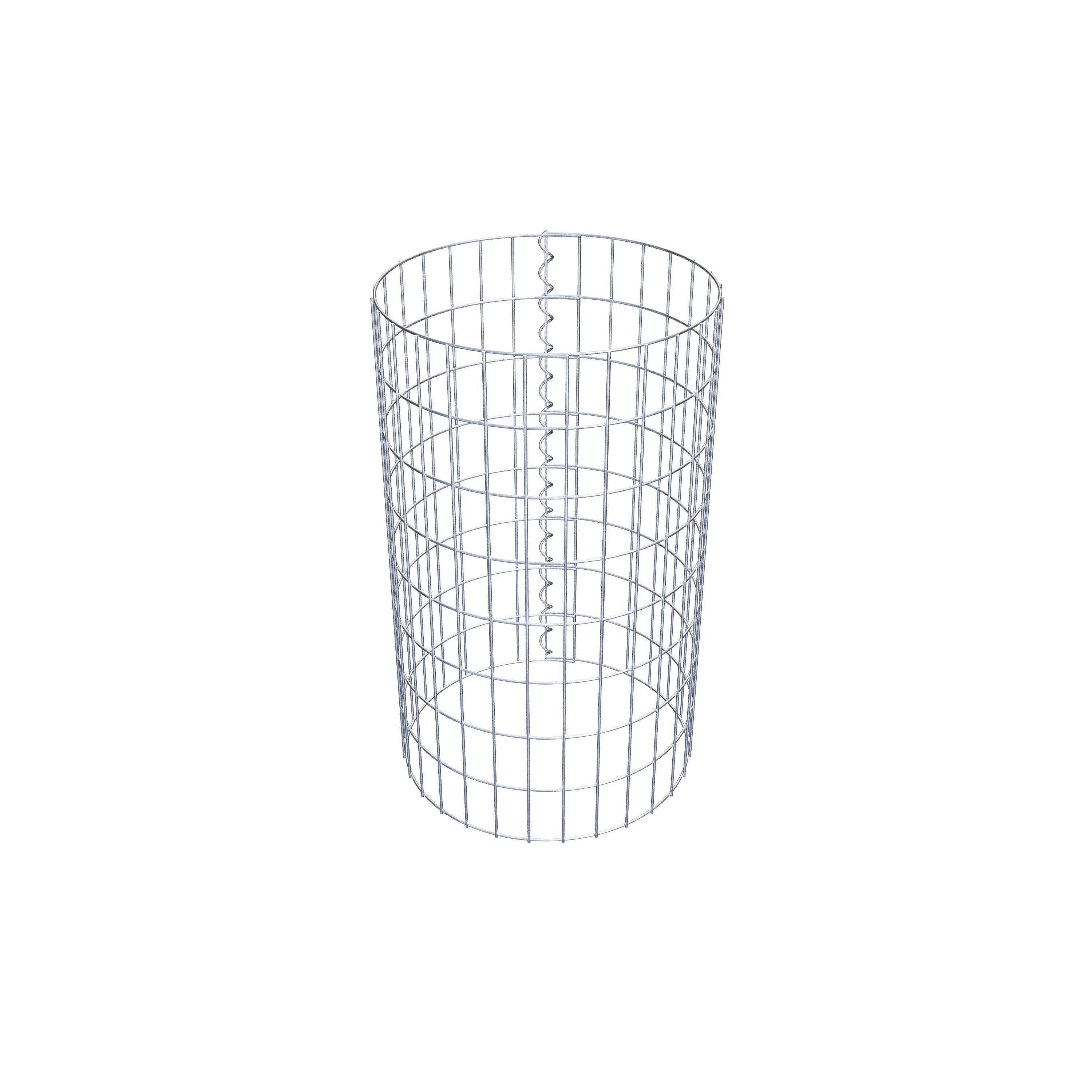 Colonne de gabion diamètre 47 cm, MW 5 x 10 cm ronde