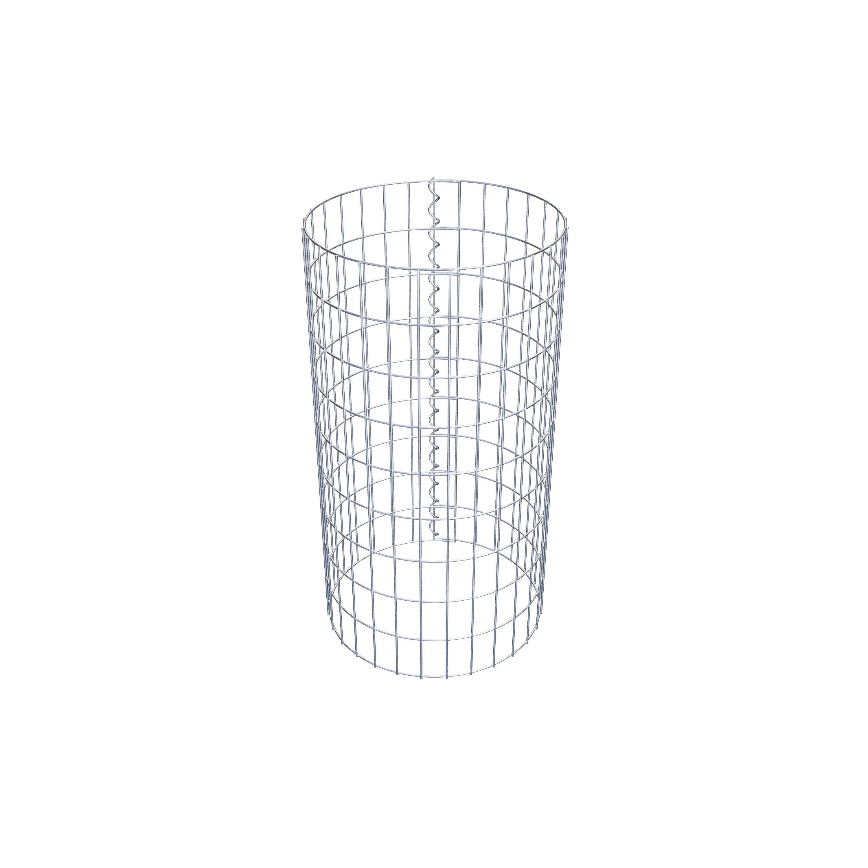 Colonne de gabion diamètre 47 cm, MW 5 x 10 cm ronde