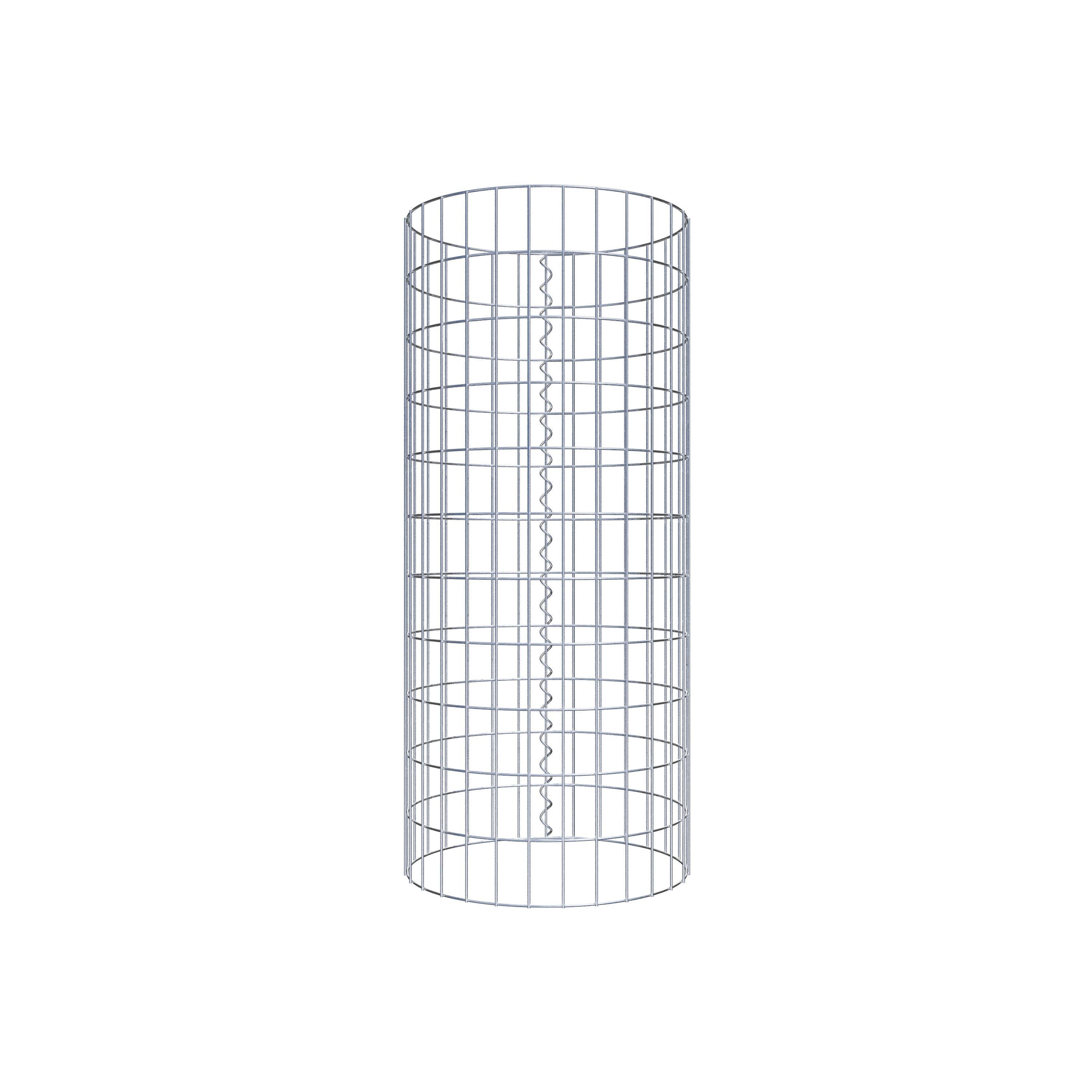 Colonne de gabion diamètre 47 cm, MW 5 x 10 cm ronde