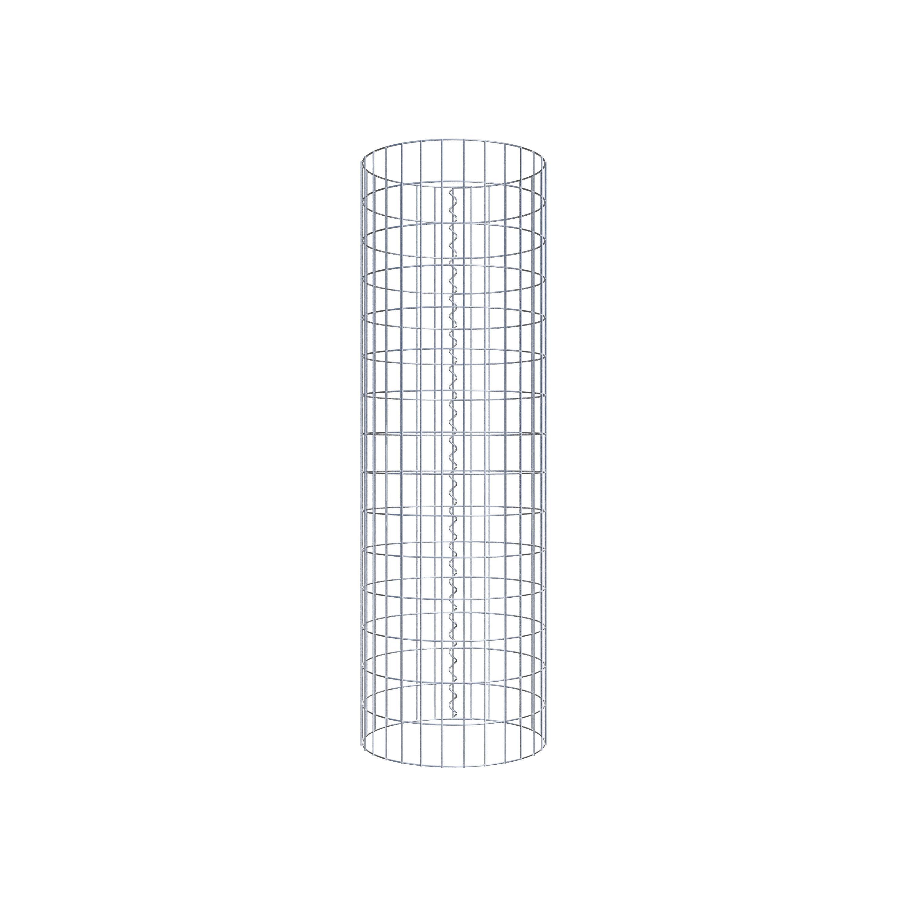 Colonne de gabion diamètre 47 cm, MW 5 x 10 cm ronde