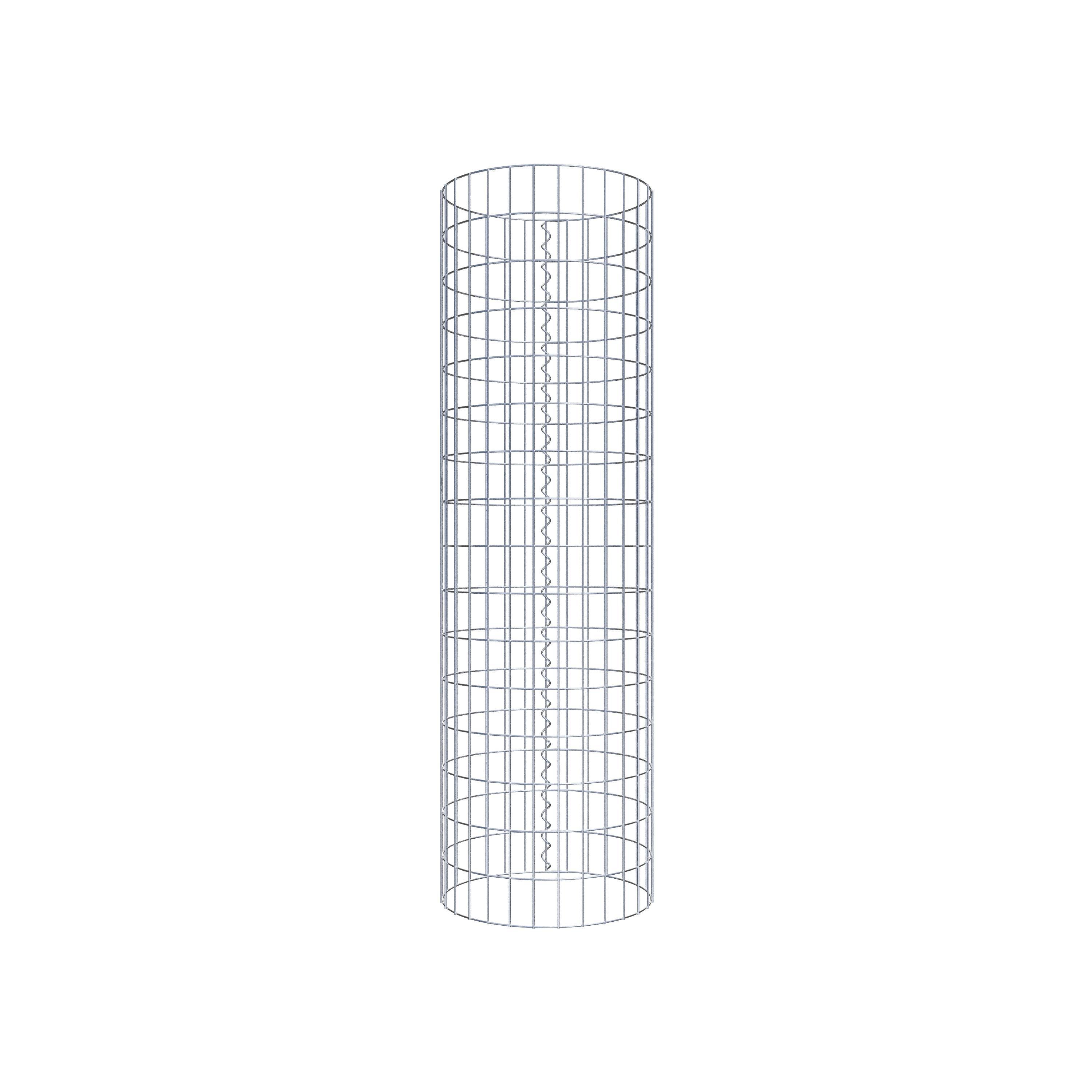 Colonne de gabion diamètre 47 cm, MW 5 x 10 cm ronde