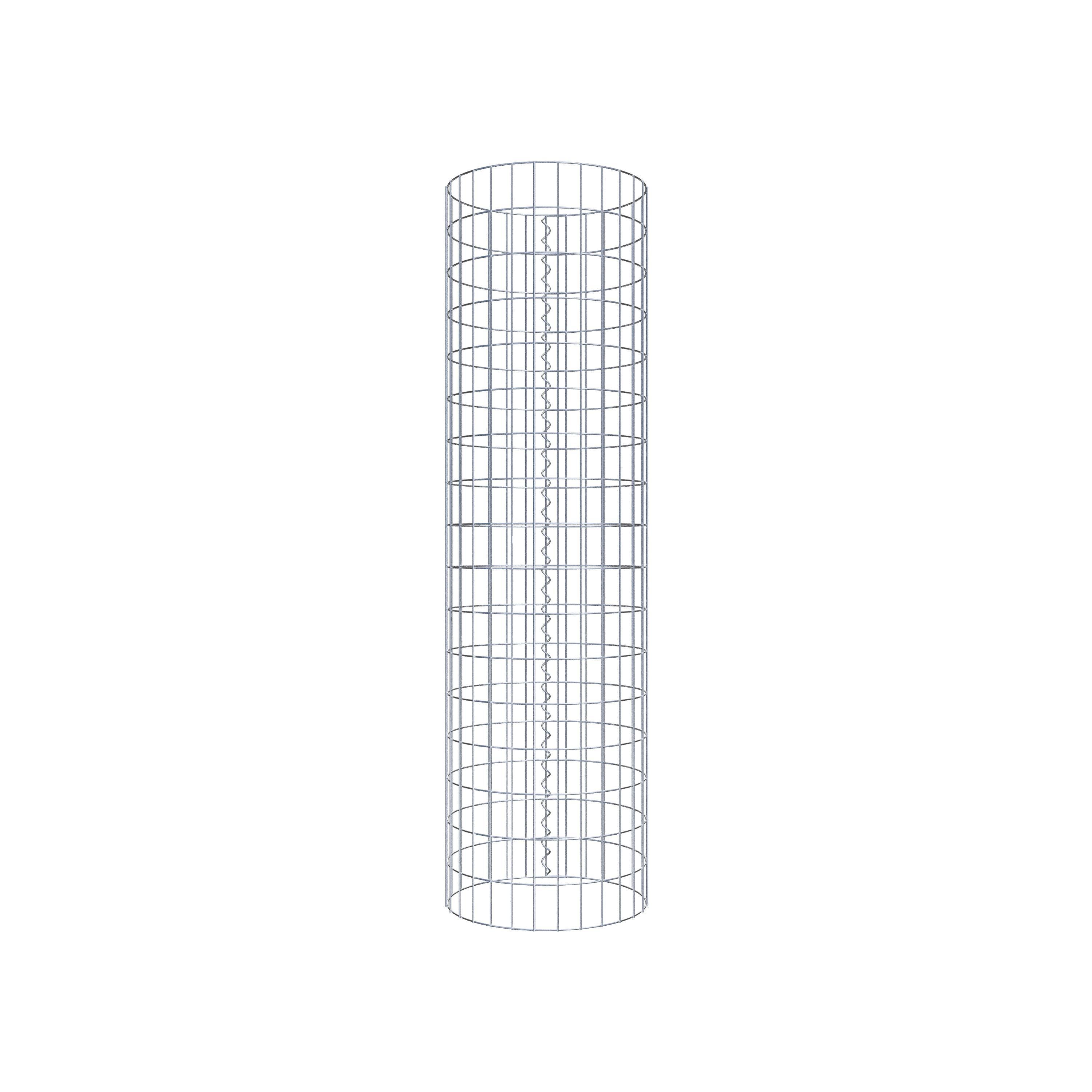 Colonne de gabion diamètre 47 cm, MW 5 x 10 cm ronde