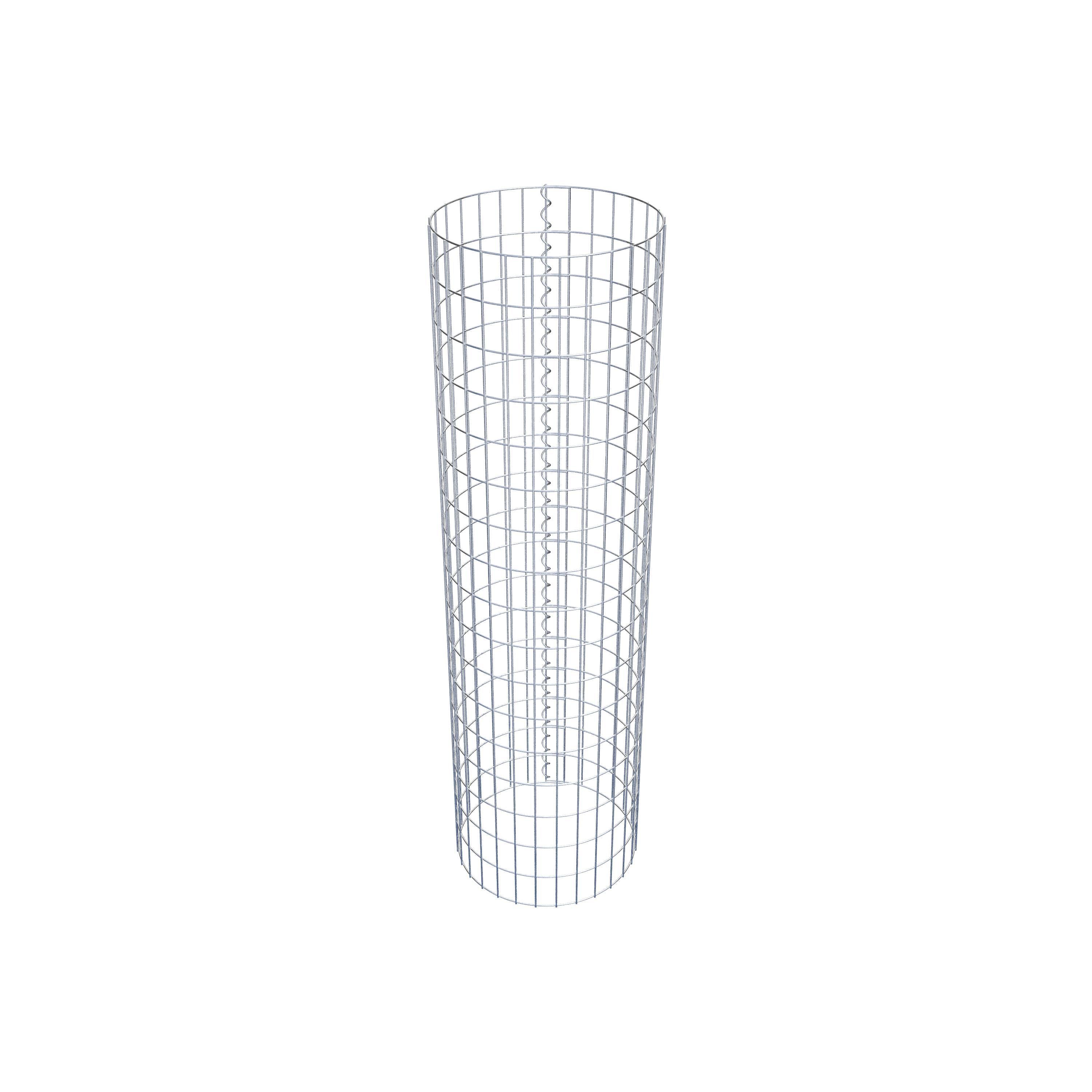 Colonne de gabion diamètre 47 cm, MW 5 x 10 cm ronde