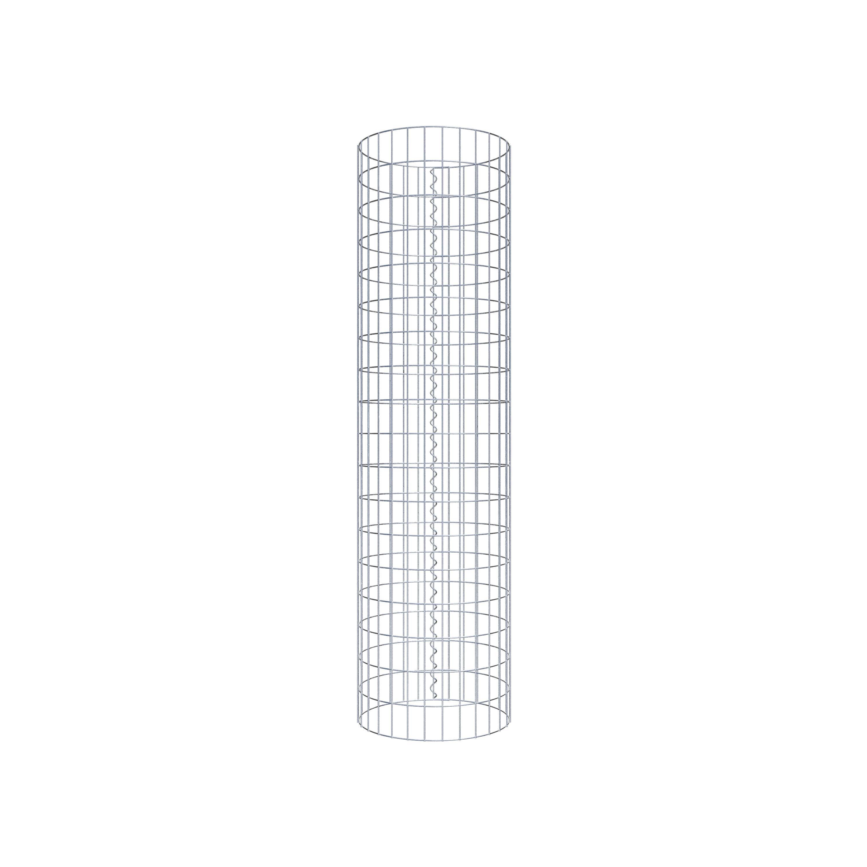 Colonne de gabion diamètre 47 cm, MW 5 x 10 cm ronde