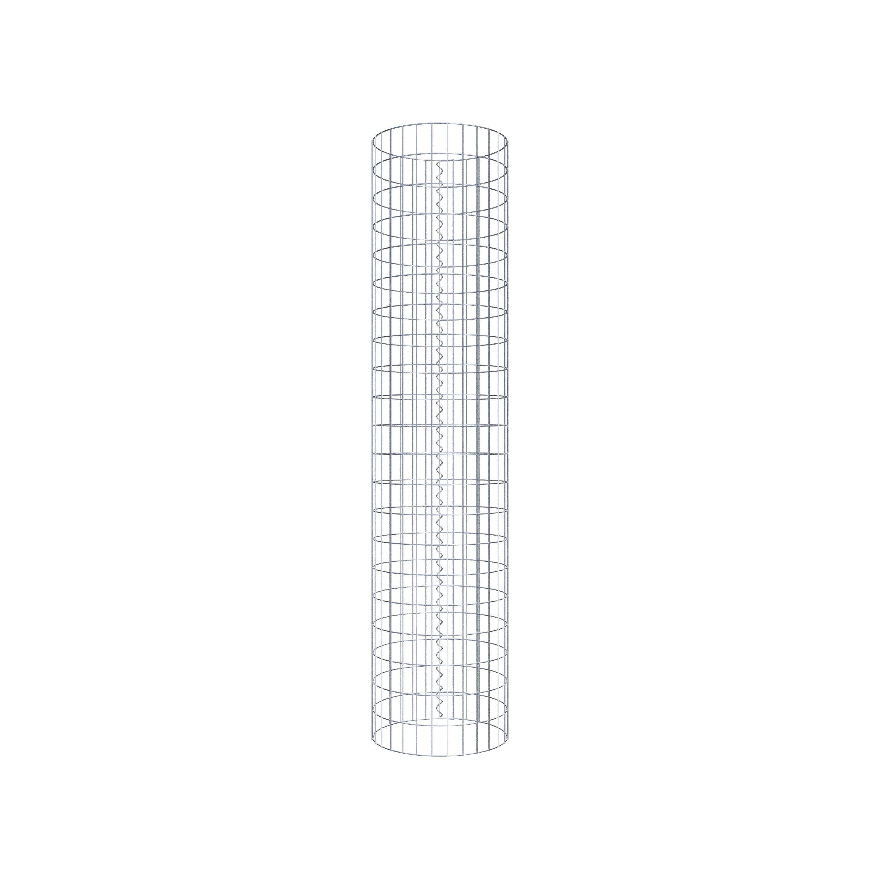 Colonne de gabion diamètre 47 cm, MW 5 x 10 cm ronde