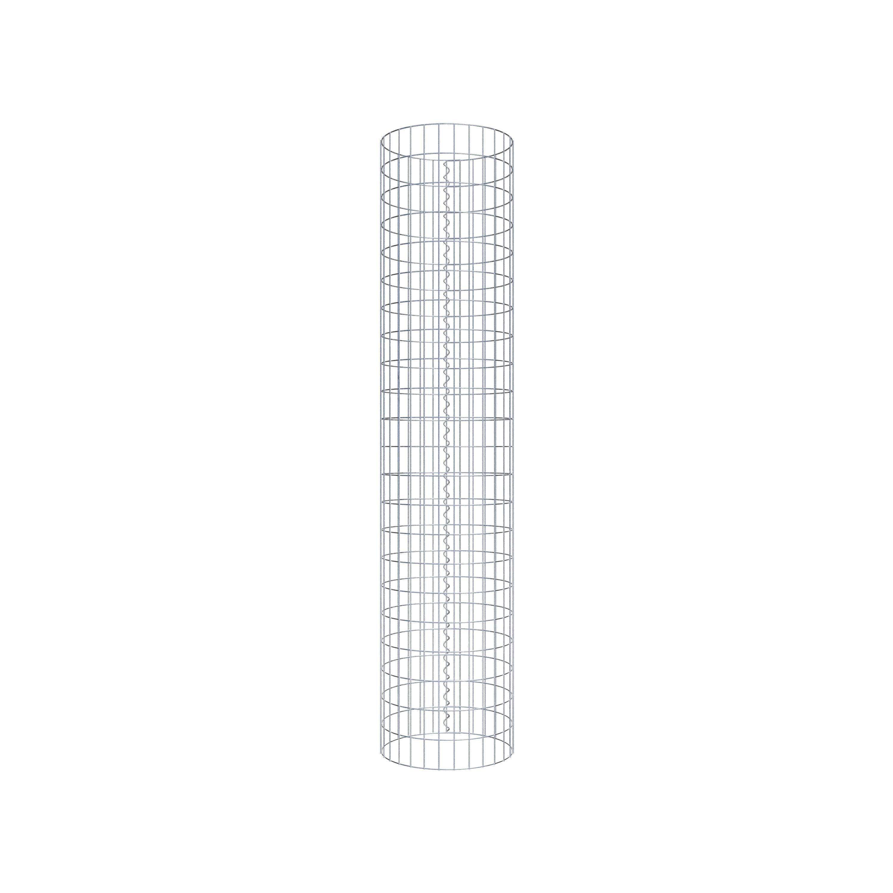 Colonne de gabion diamètre 47 cm, MW 5 x 10 cm ronde