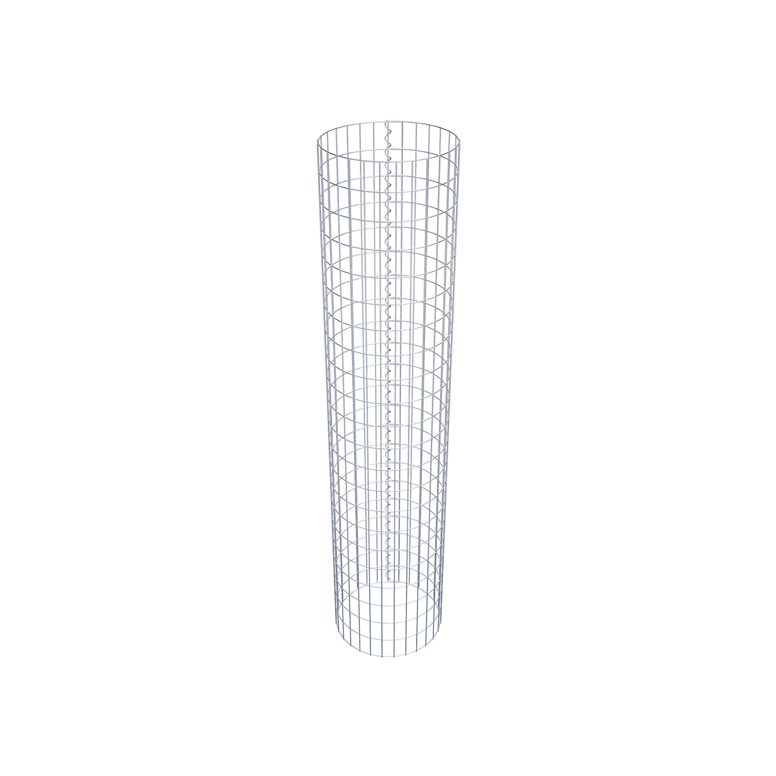 Colonne de gabion diamètre 47 cm, MW 5 x 10 cm ronde