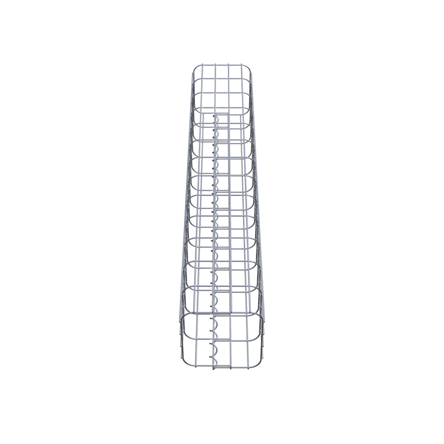 Columna de gaviones 22 x 22 cm, cuadrado MW 5 x 10 cm