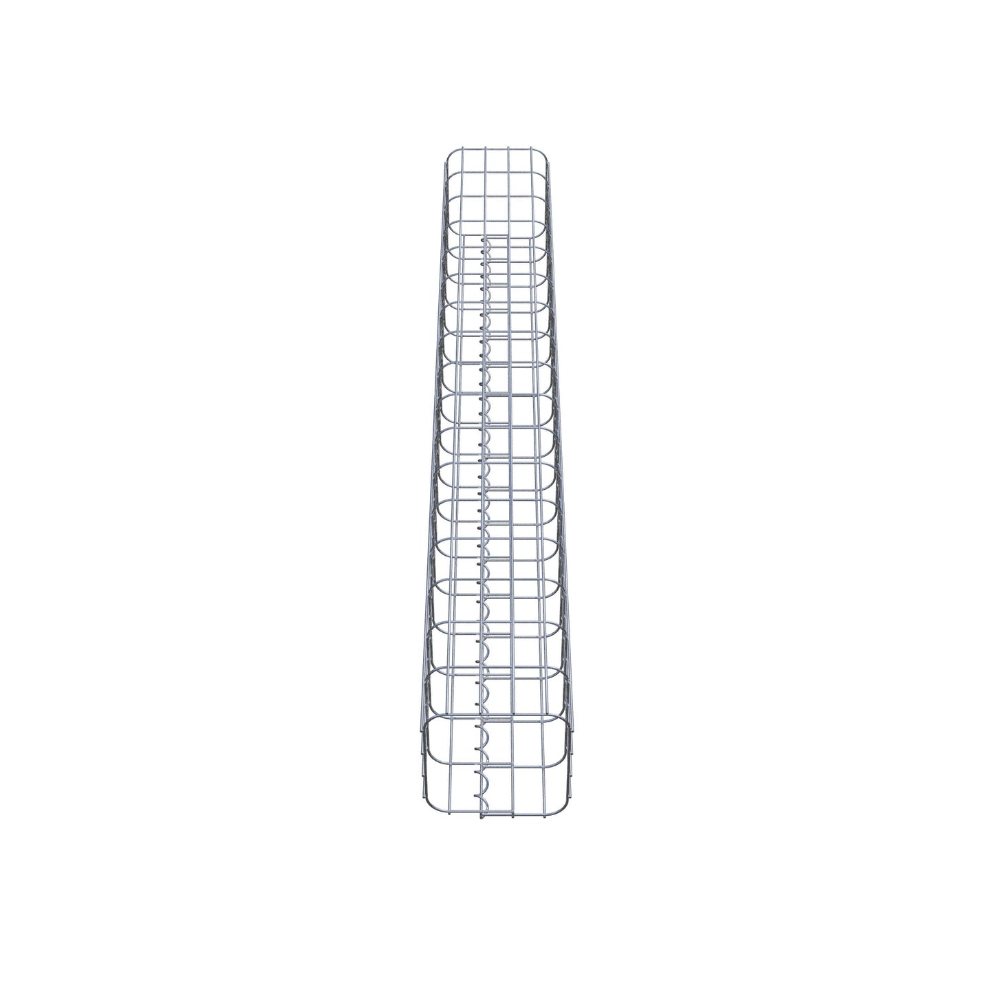Columna de gaviones 22 x 22 cm, cuadrado MW 5 x 10 cm