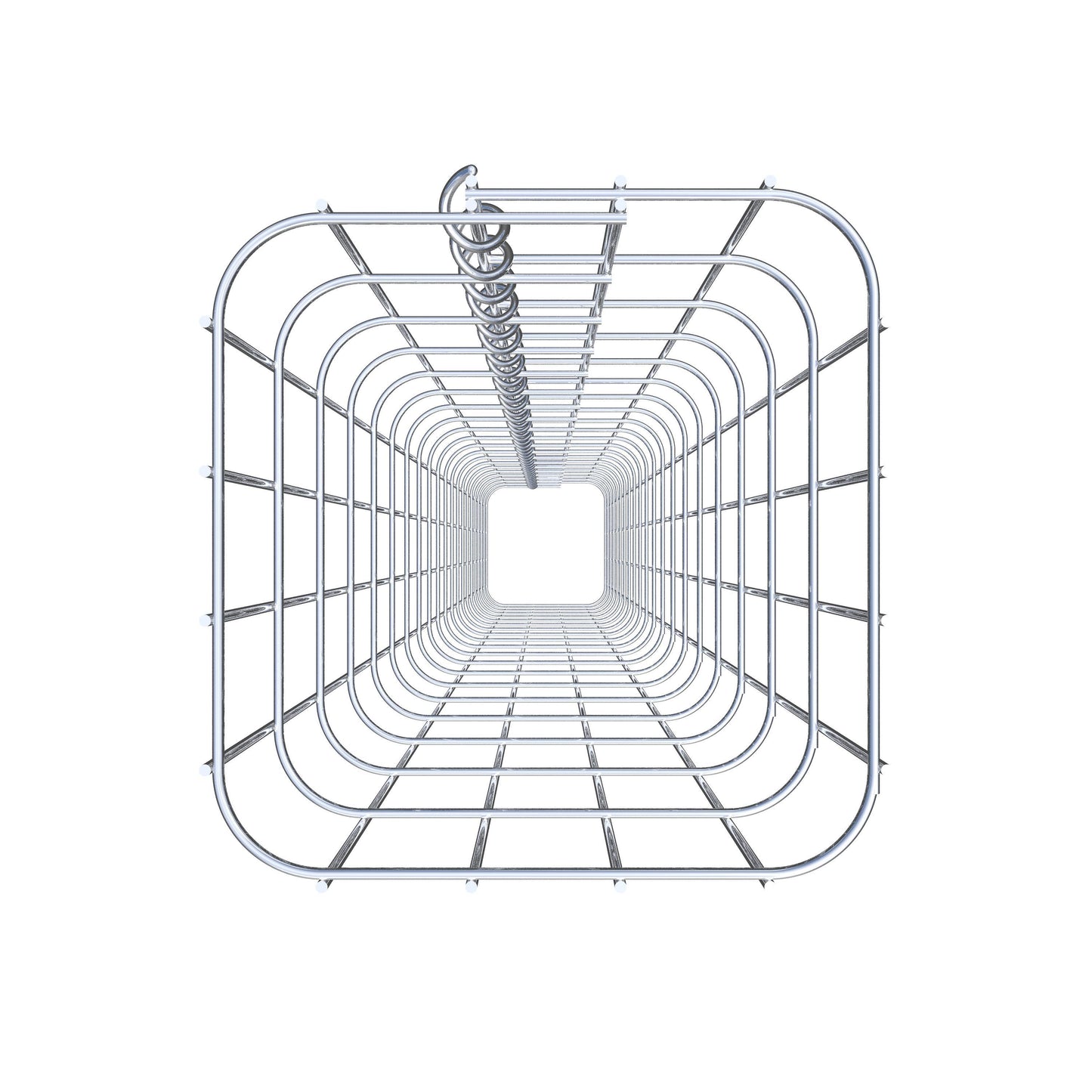 Columna de gaviones 22 x 22 cm, cuadrado MW 5 x 10 cm