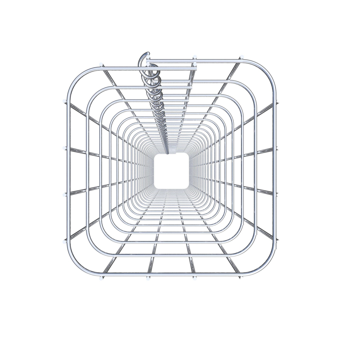 Columna de gaviones 22 x 22 cm, cuadrado MW 5 x 10 cm