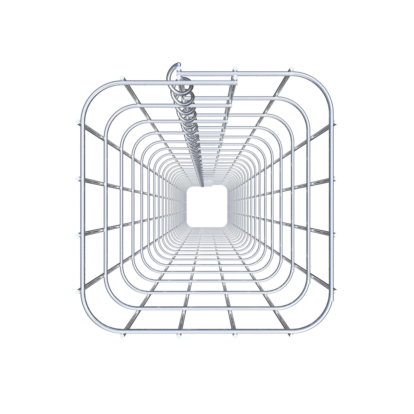 Columna de gaviones 22 x 22 cm, cuadrado MW 5 x 10 cm