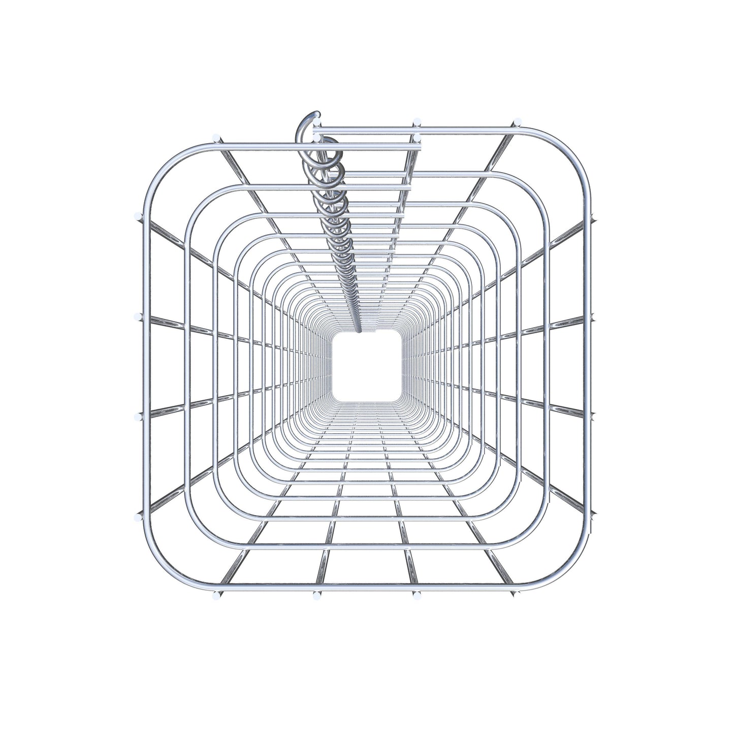 Columna de gaviones 22 x 22 cm, cuadrado MW 5 x 10 cm