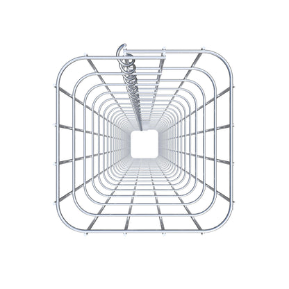 Columna de gaviones 22 x 22 cm, cuadrado MW 5 x 10 cm