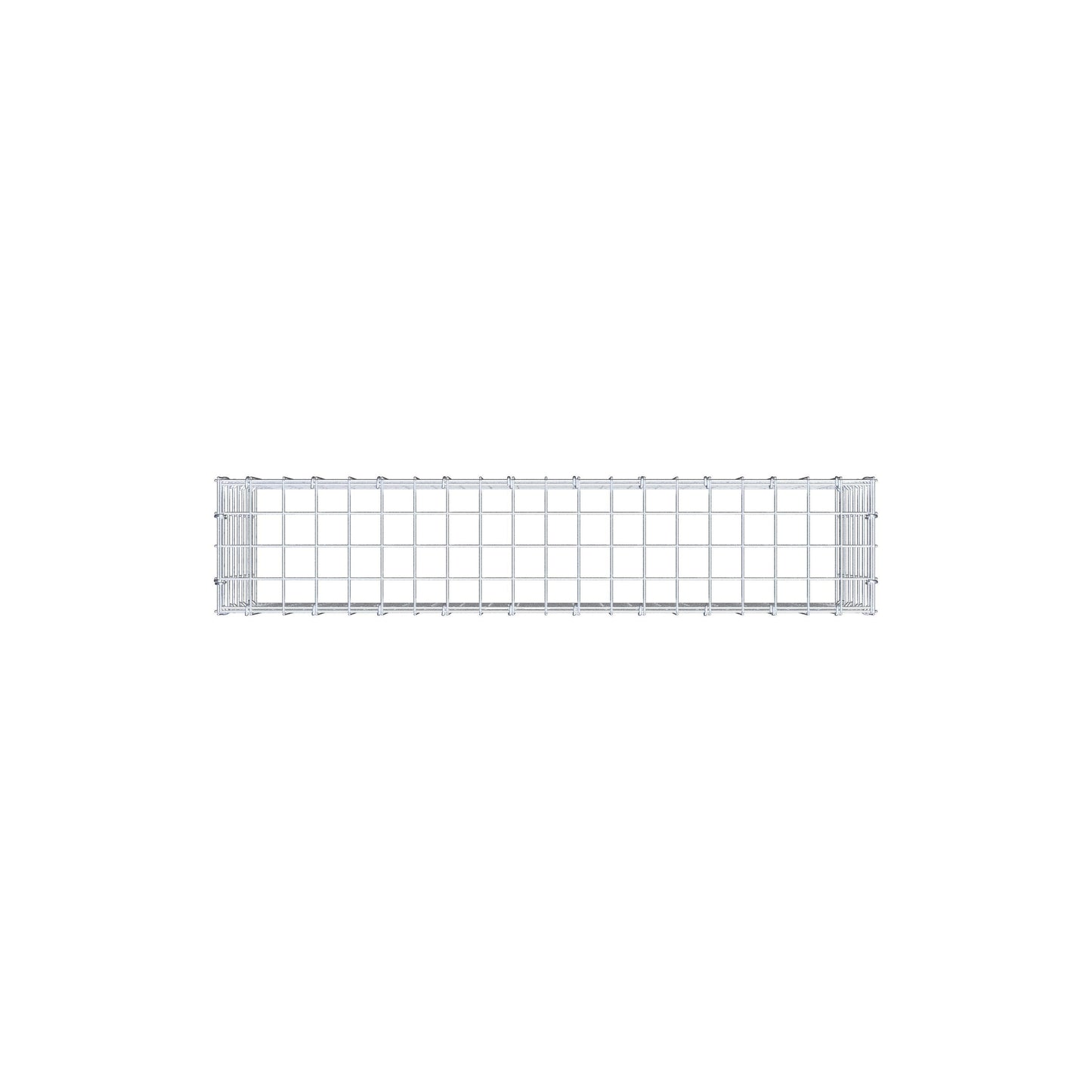 Anbaugabione Typ 3 100 cm x 40 cm x 20 cm (L x H x T), Maschenweite 5 cm x 5 cm, C-Ring