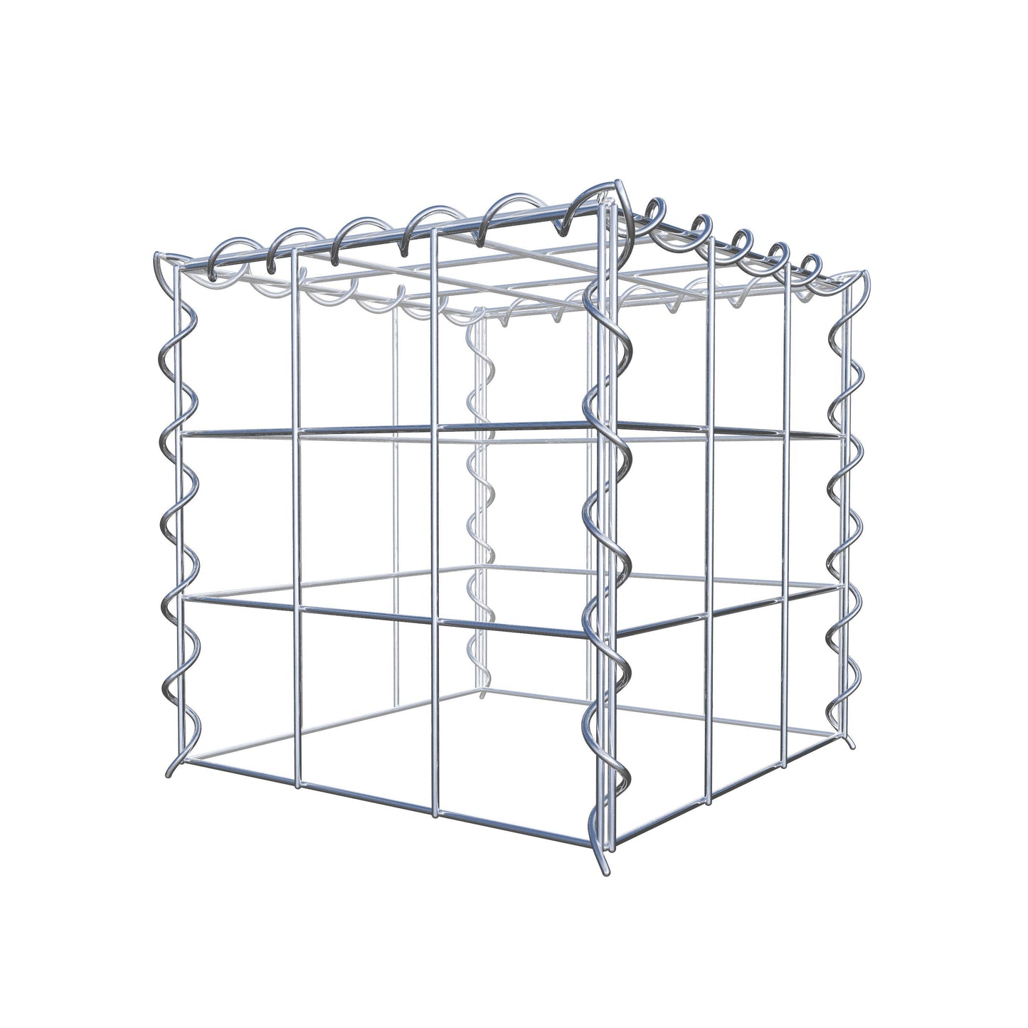 Gavión adicional tipo 3 30 cm x 30 cm x 30 cm (L x A x P), malla 10 cm x 10 cm, en espiral